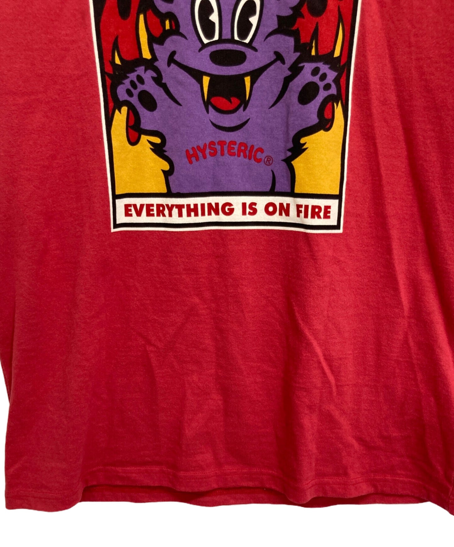 [Pre-owned] Hysteric Glamour FIRE BEAR 02243CT06