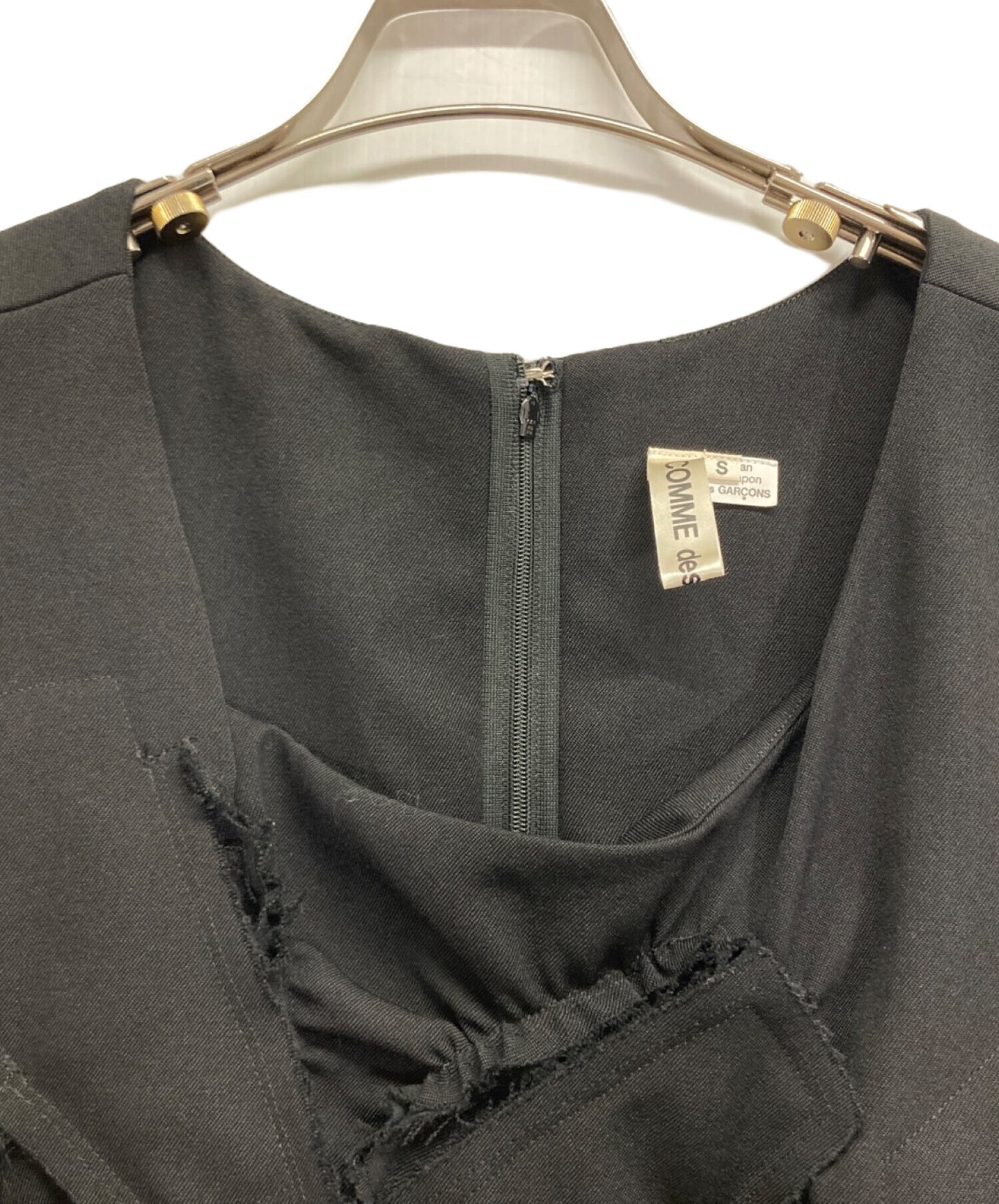 [Pre-owned] COMME des GARCONS Wool Gabanos Sleeveless Dress GM-O011