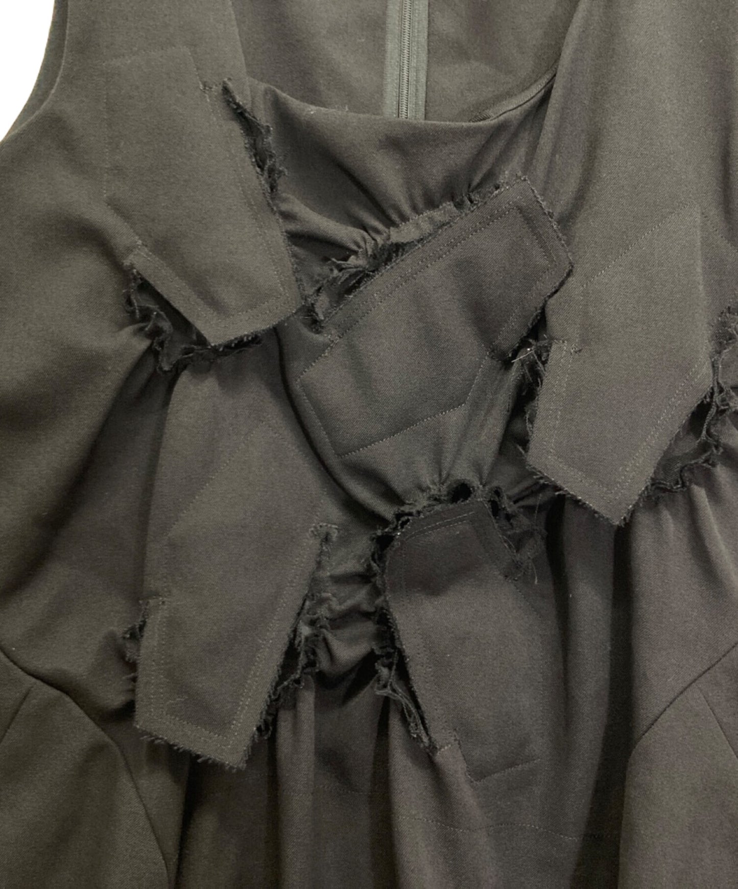 [Pre-owned] COMME des GARCONS Wool Gabanos Sleeveless Dress GM-O011