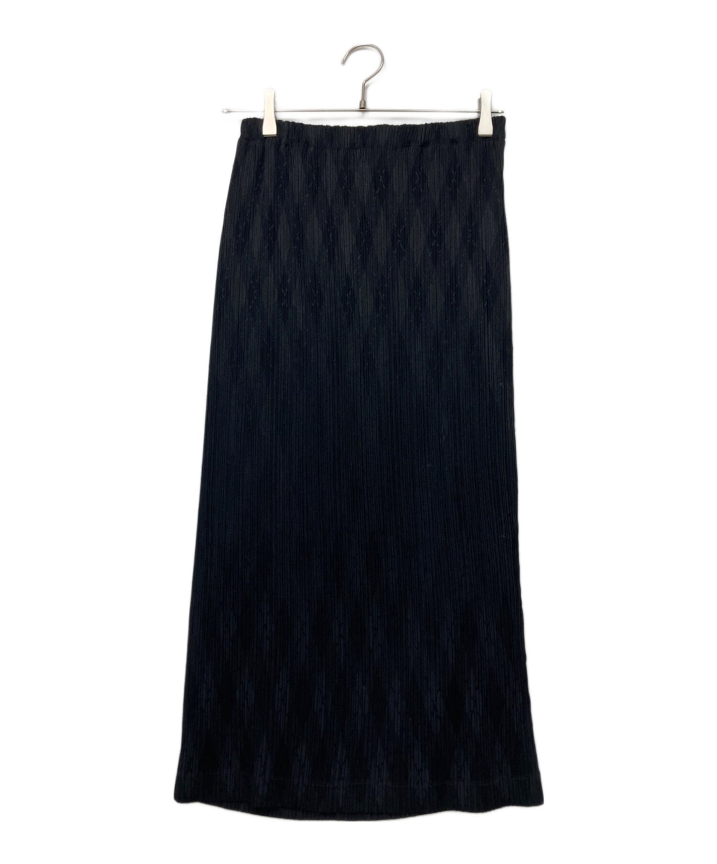 [Pre-owned] ISSEY MIYAKE argyle pleated skirt IM63-FG901