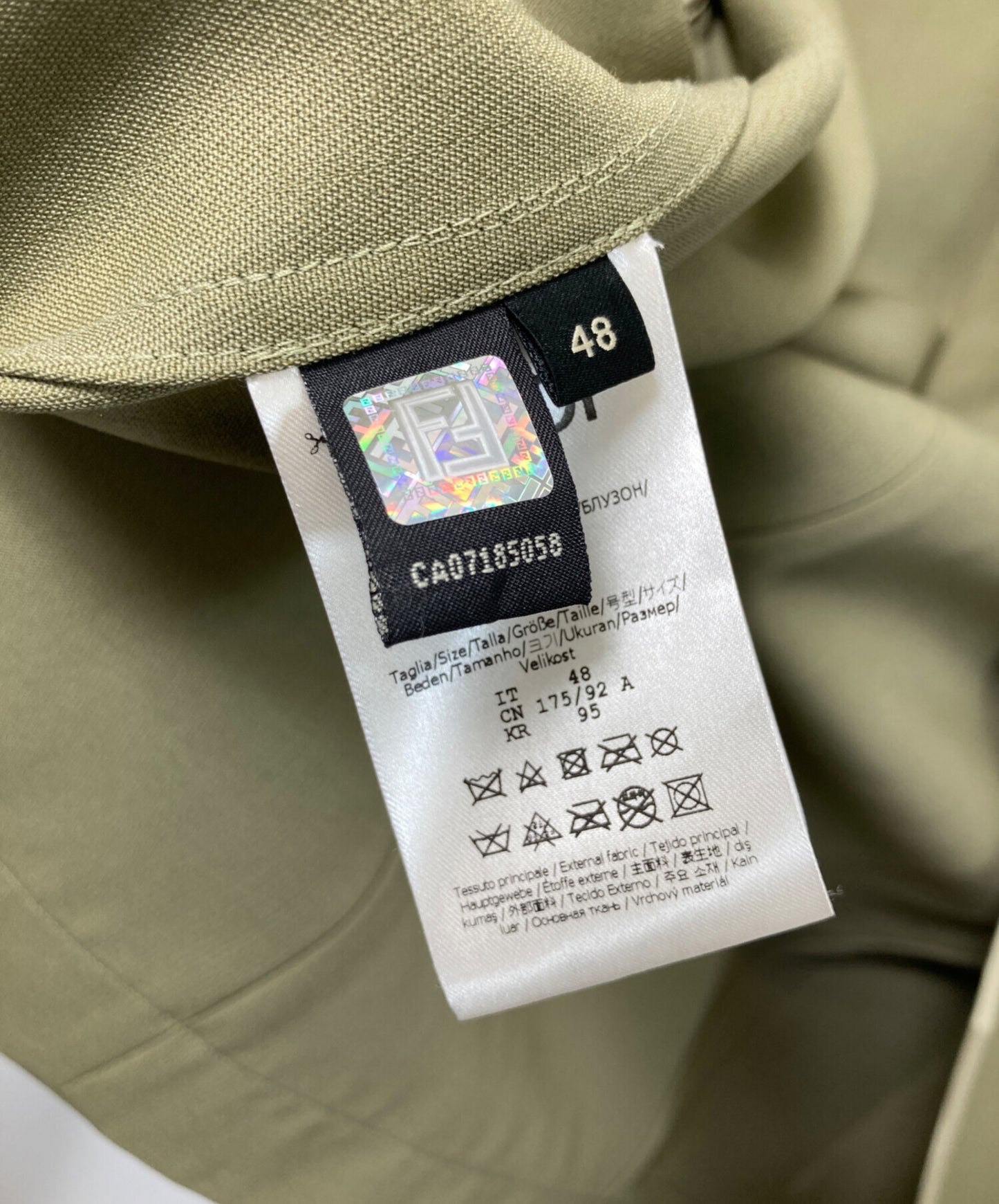 [Pre-owned] FENDI jacket 12cpf-19-4756