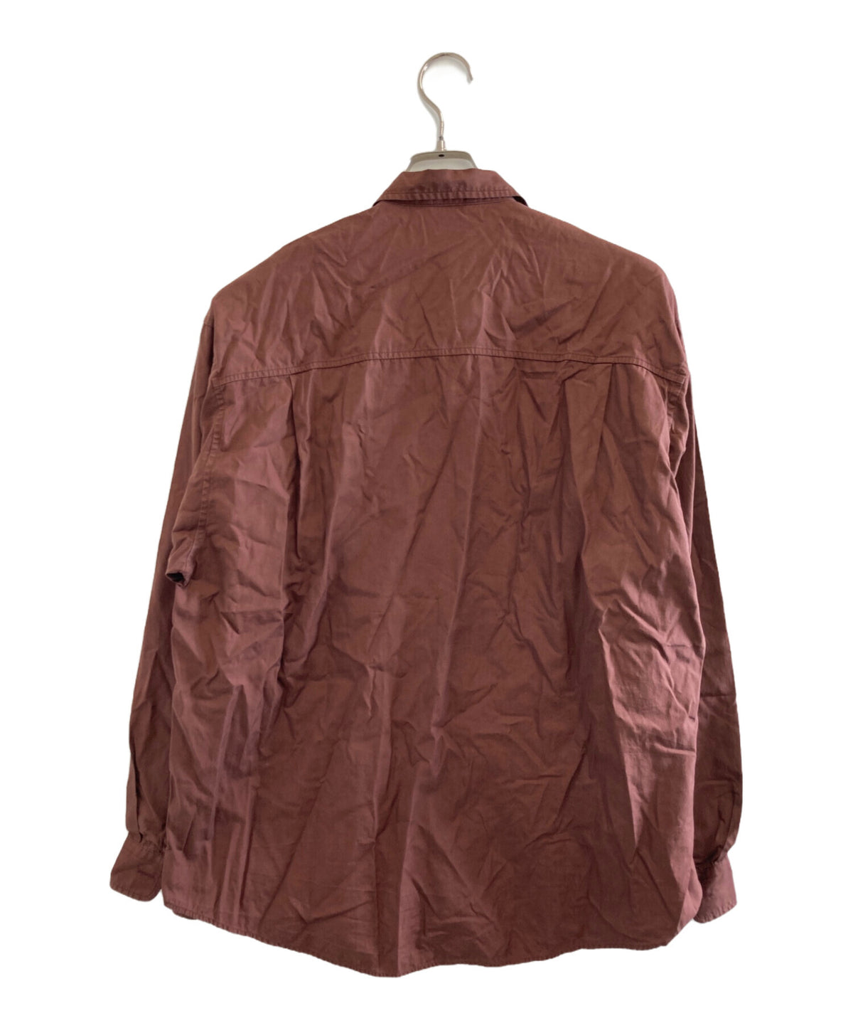 [Pre-owned] AURALEE WASHED FINX TWILL BIG SHIRTS A00S03TN