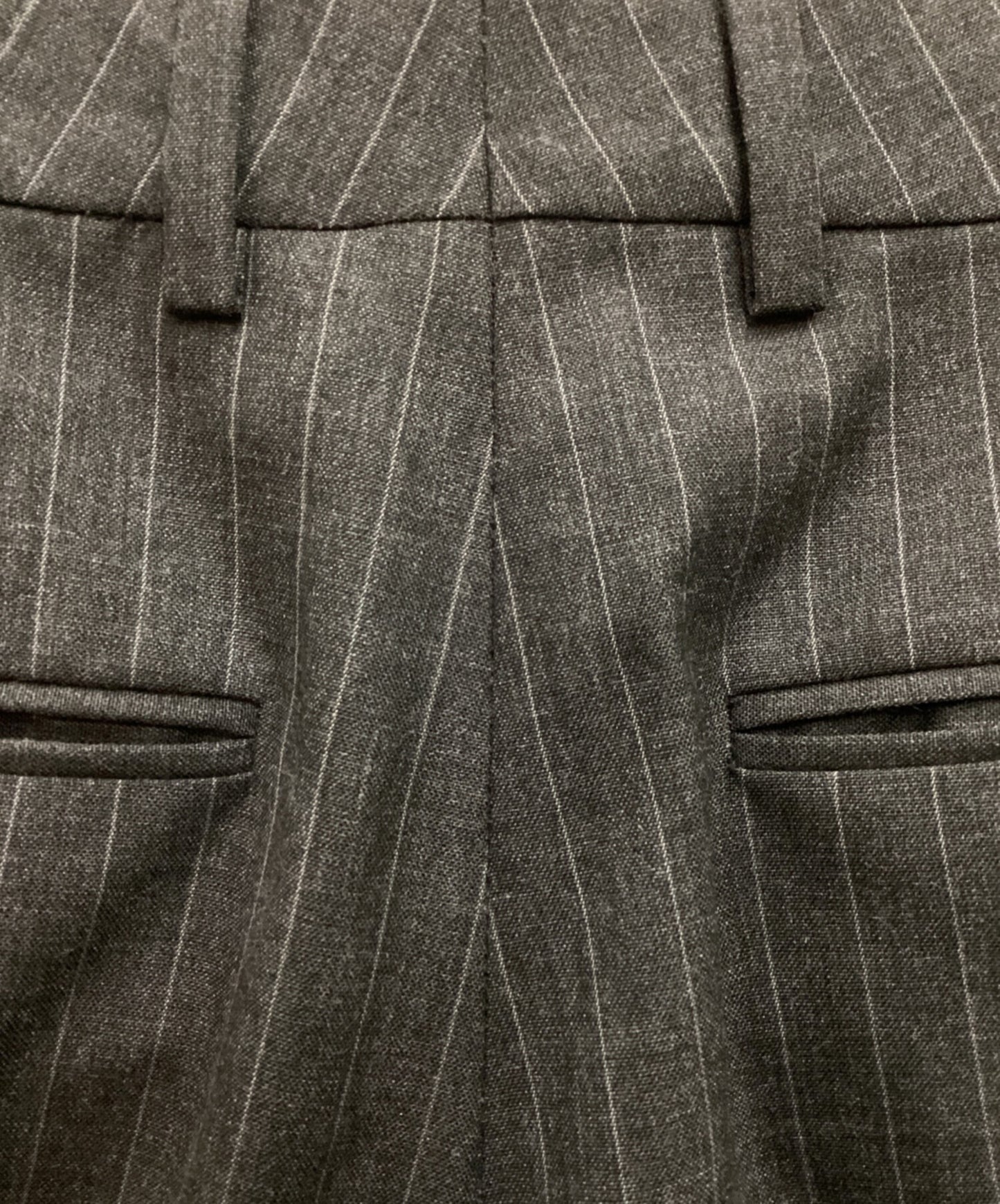 [Pre-owned] CELINE CLASSIC PANTS WITH TENNIS STRIPES 2P085948D