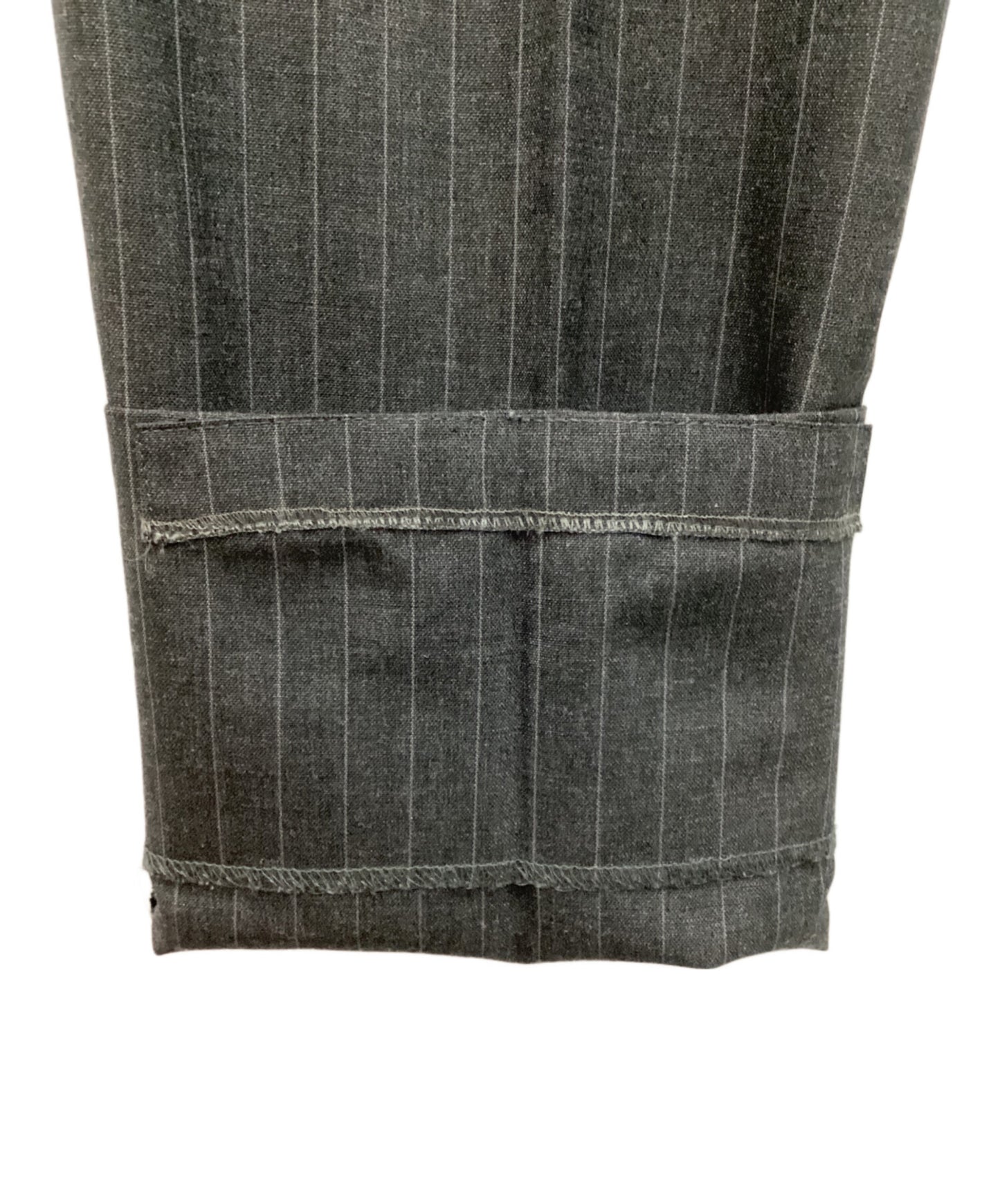 [Pre-owned] CELINE CLASSIC PANTS WITH TENNIS STRIPES 2P085948D