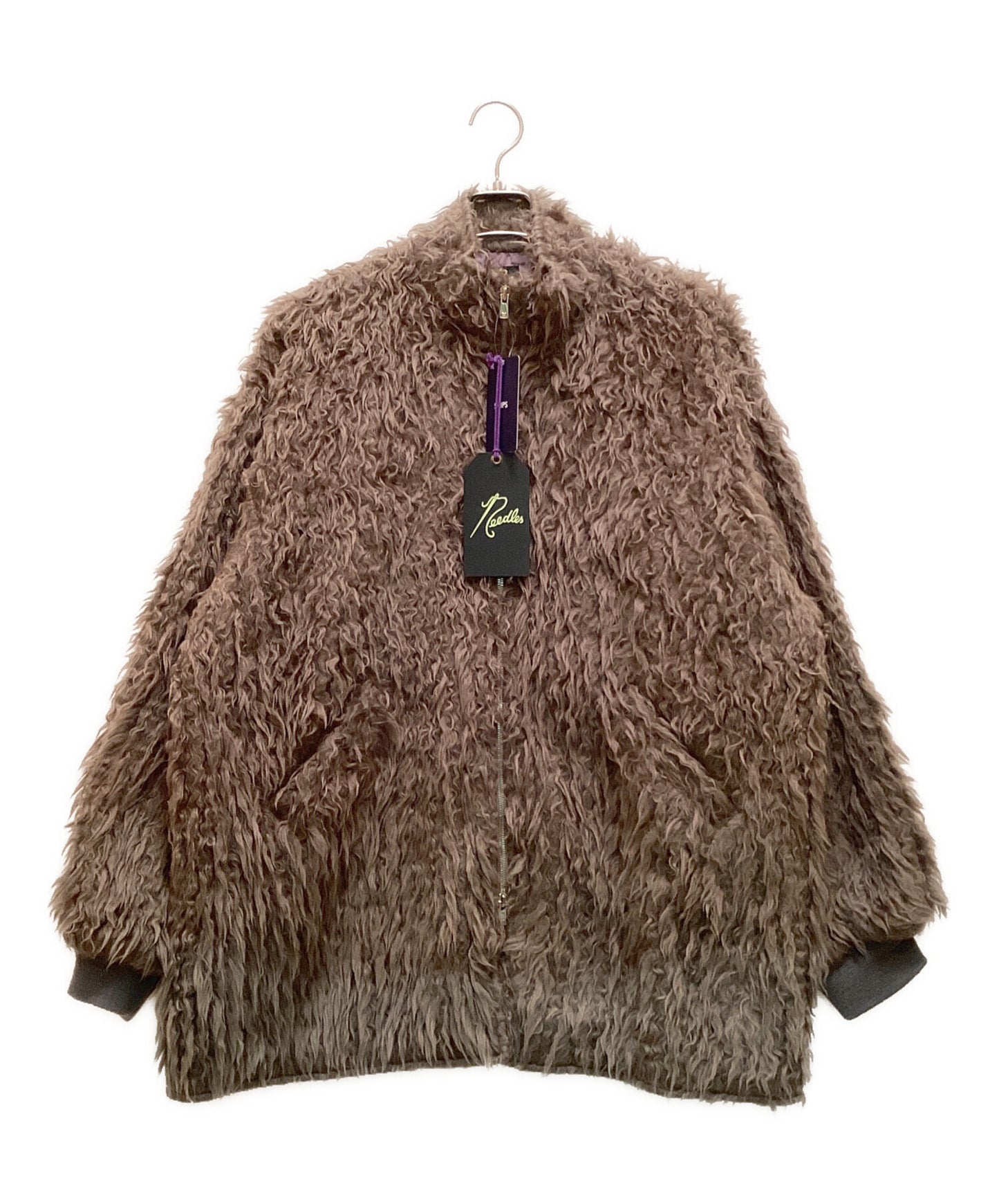 [Pre-owned] Needles Acrylic Wave Fur Sur Coat 22AW lq105