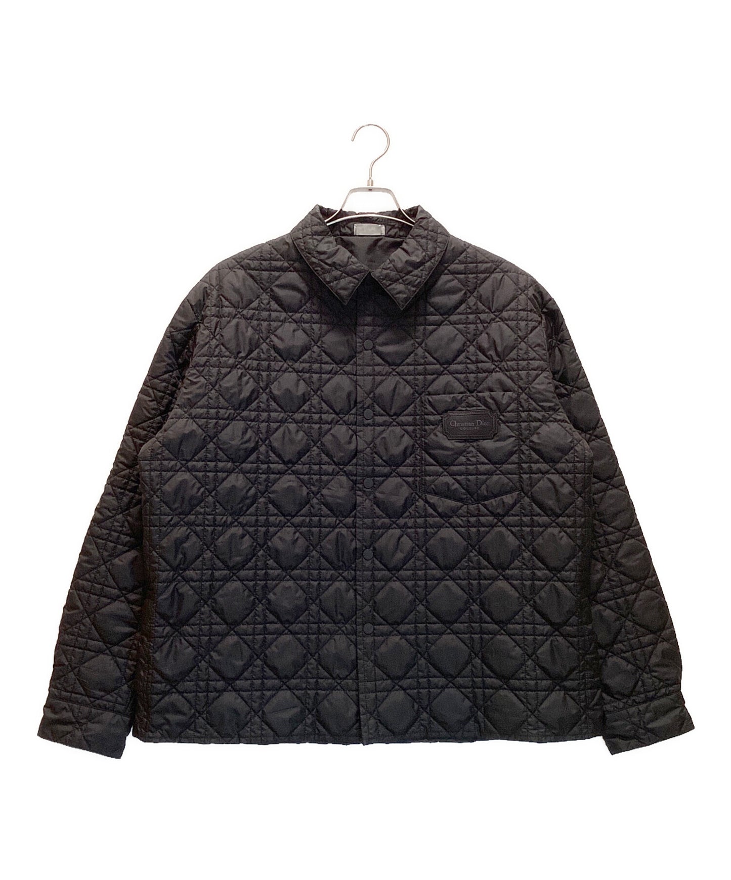 [Pre-owned] Dior Couture Logo Patch Quilted Jacket 313C509AA767