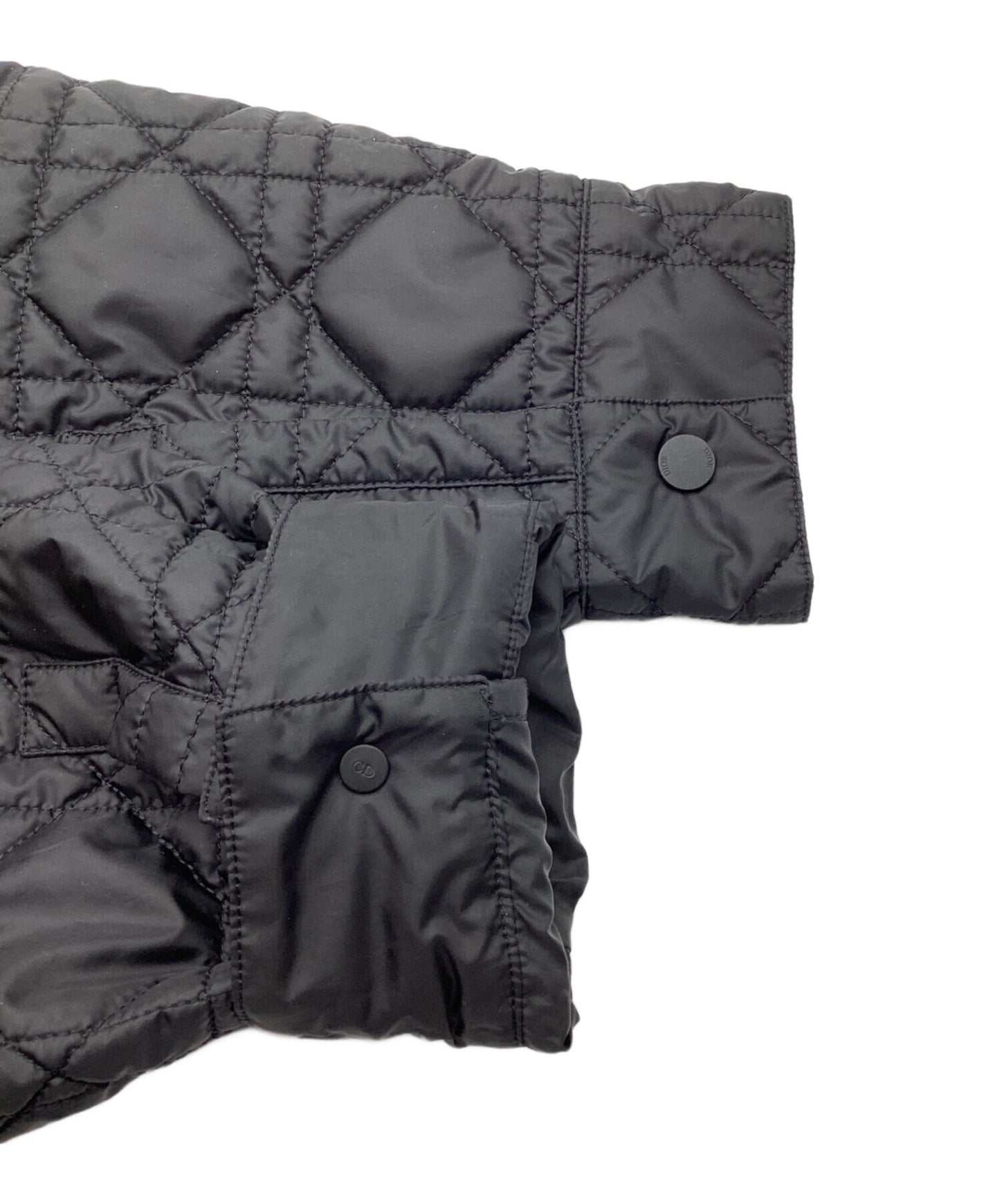 [Pre-owned] Dior Couture Logo Patch Quilted Jacket 313C509AA767