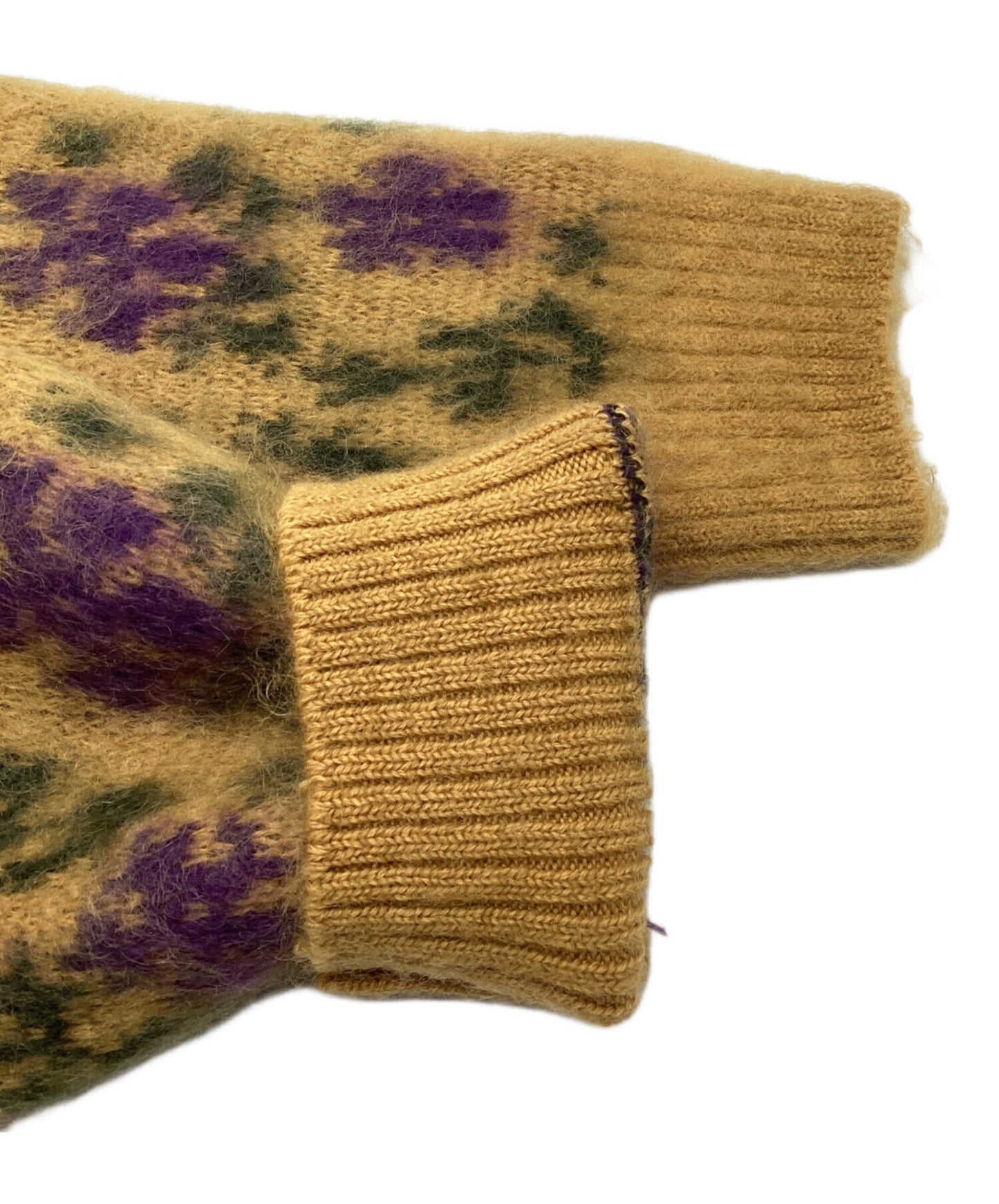 [Pre-owned] Needles Mohair Cardigan - Flower NS282