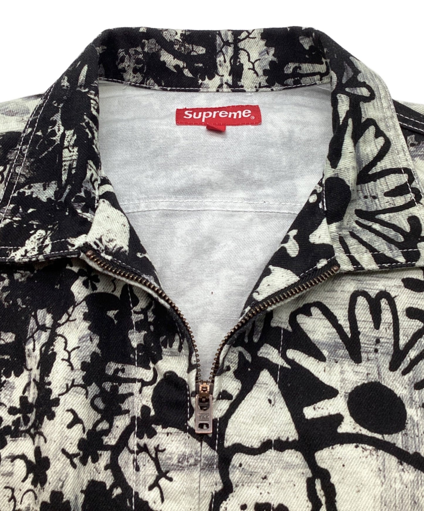 [Pre-owned] SUPREME Denim Work Jacket 21FW
