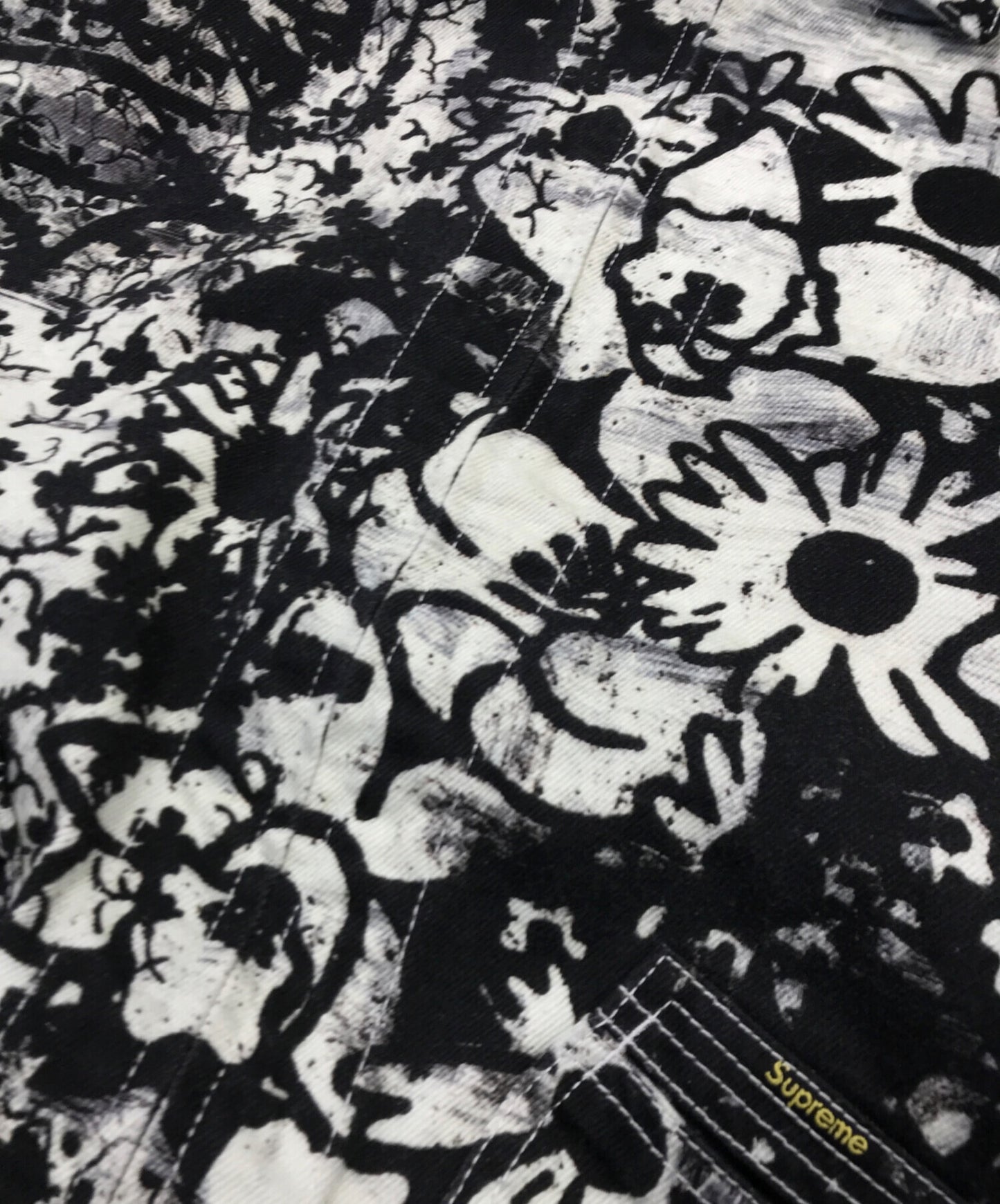 [Pre-owned] SUPREME Denim Work Jacket 21FW