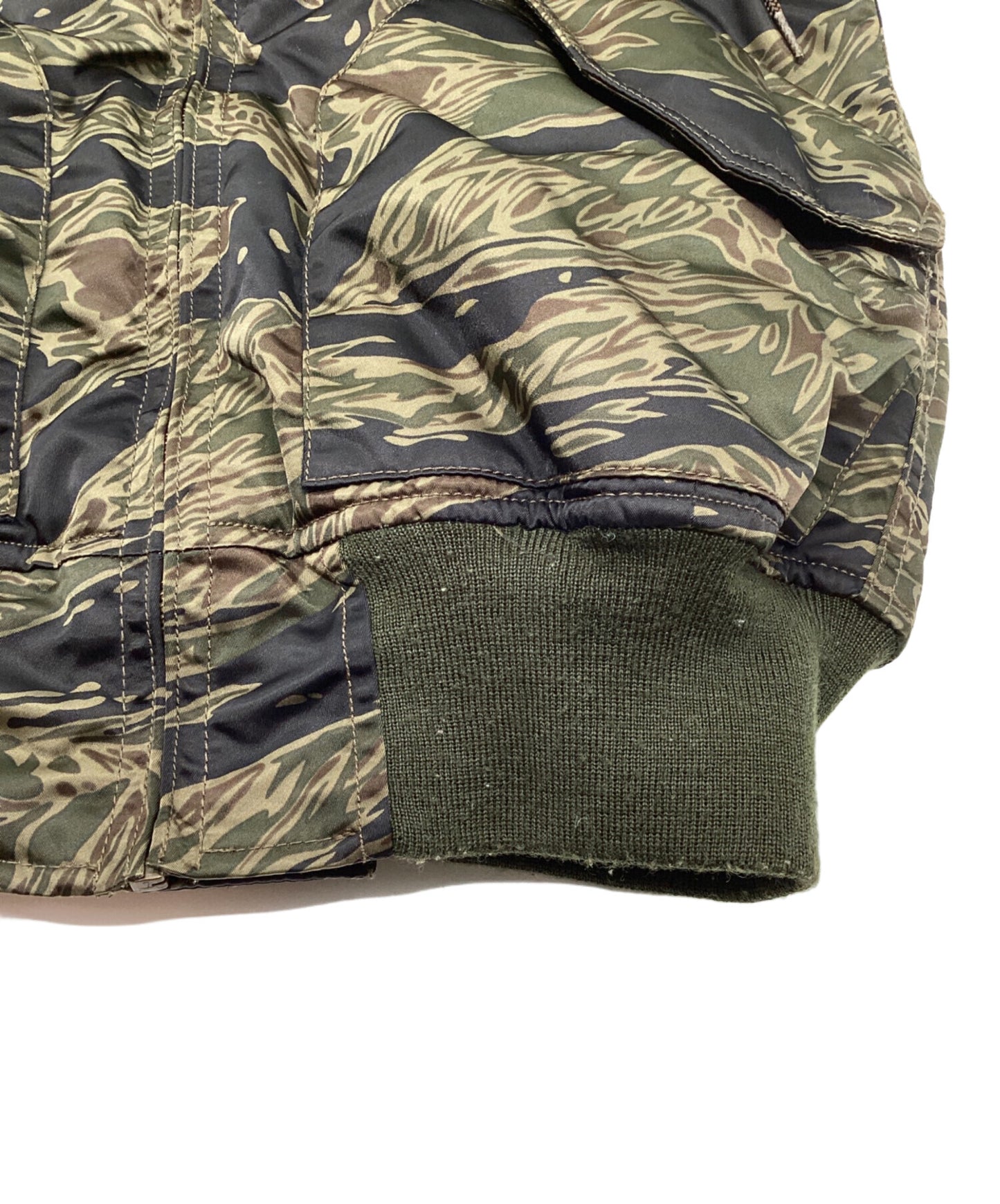 [Pre-owned] Hysteric Glamour Tiger Camo N2-B Jacket Hoodie Military 0193ab02