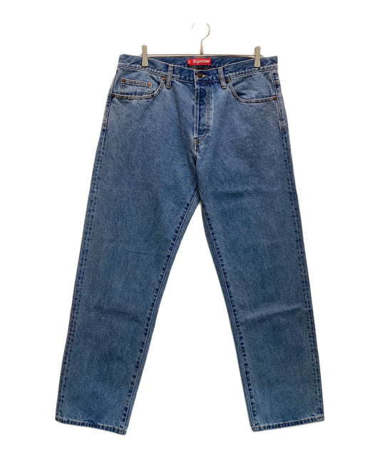 [Pre-owned] SUPREME Regular jeans "Washed Indigo".