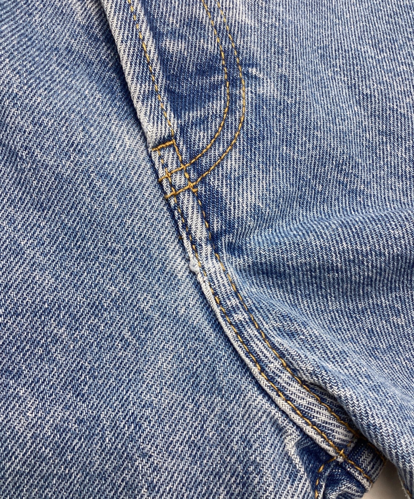 [Pre-owned] SUPREME Regular jeans "Washed Indigo".