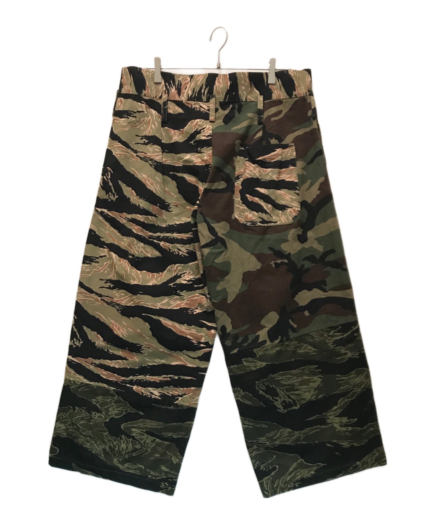 [Pre-owned] s'yte Multi camouflage wide pants US-P18-800