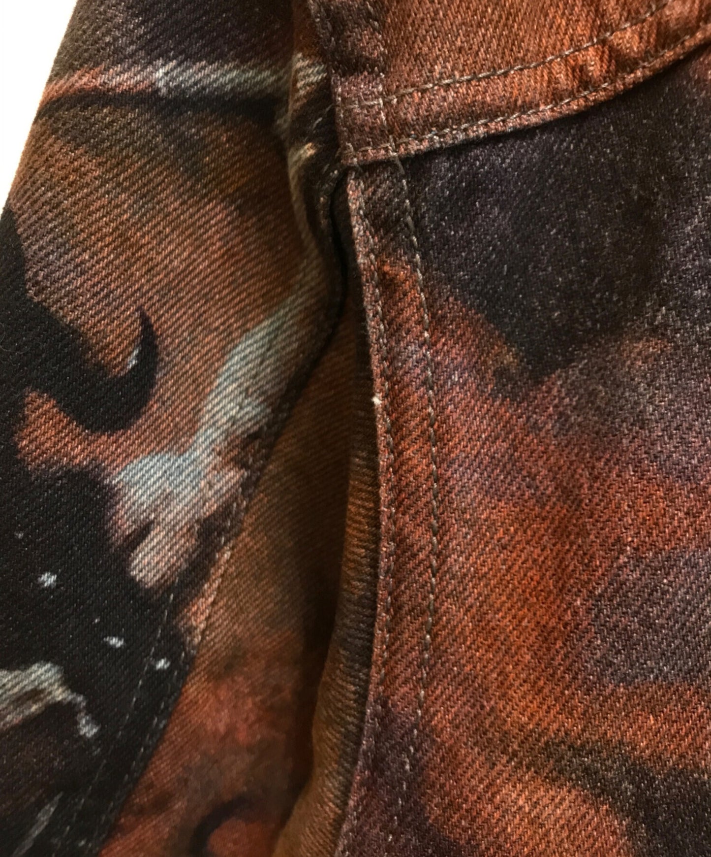 [Pre-owned] SUPREME Four Shearling Rind Tracker Jacket "Multi"