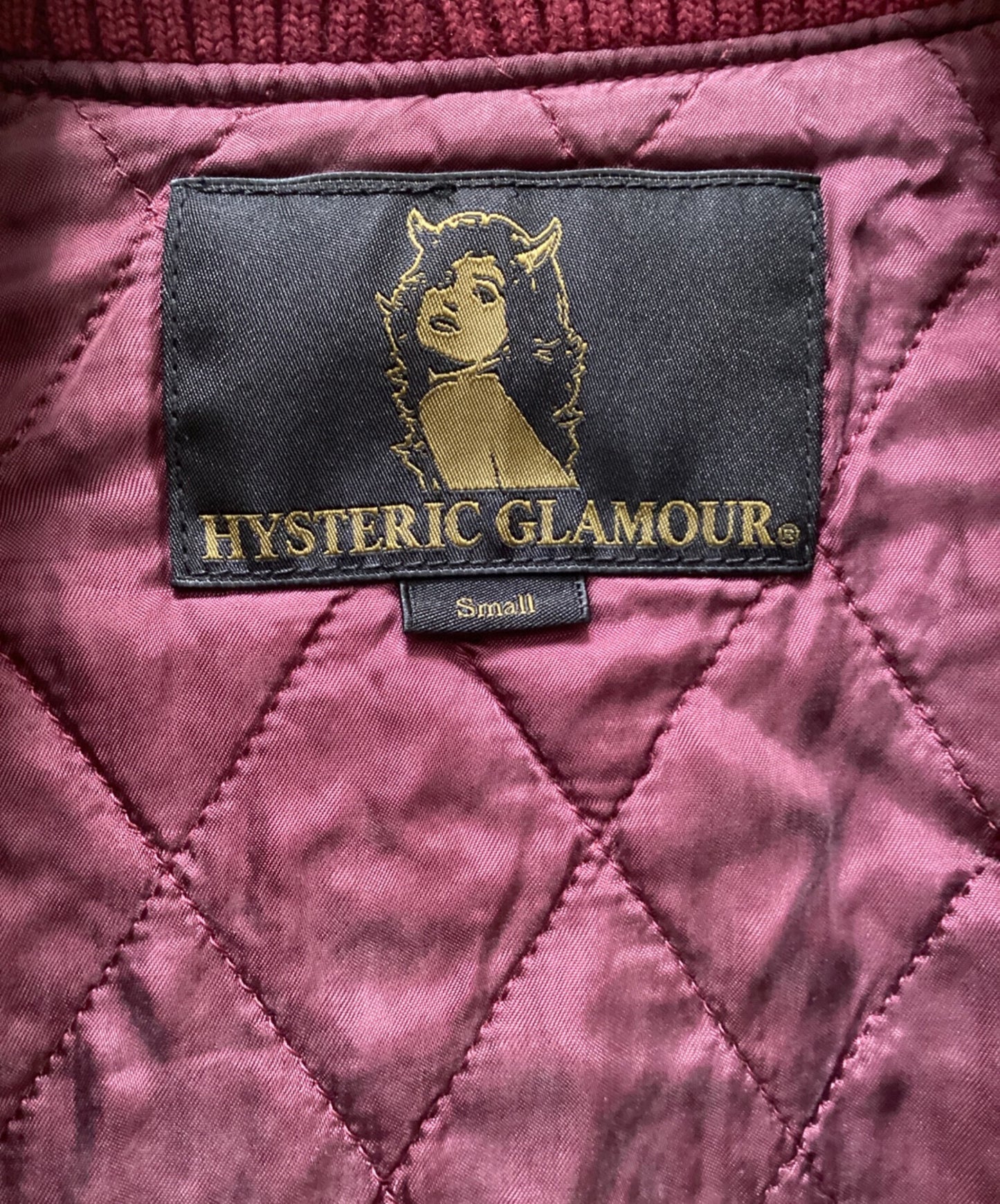 [Pre-owned] Hysteric Glamour VelourSouvenir Jacket / Bespoke / Souvenir Jacket 0213AB11