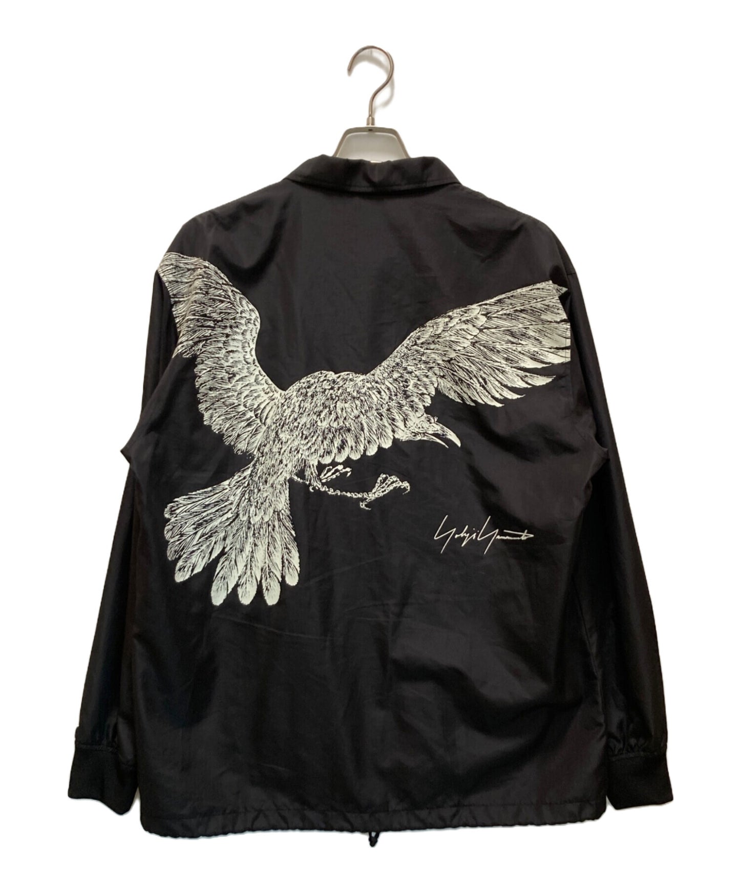 [Pre-owned] Yohji Yamamoto pour homme CROW PRINT COACH JACKET Coach Jacket Snap Jacket Blouson HG-Y90-990