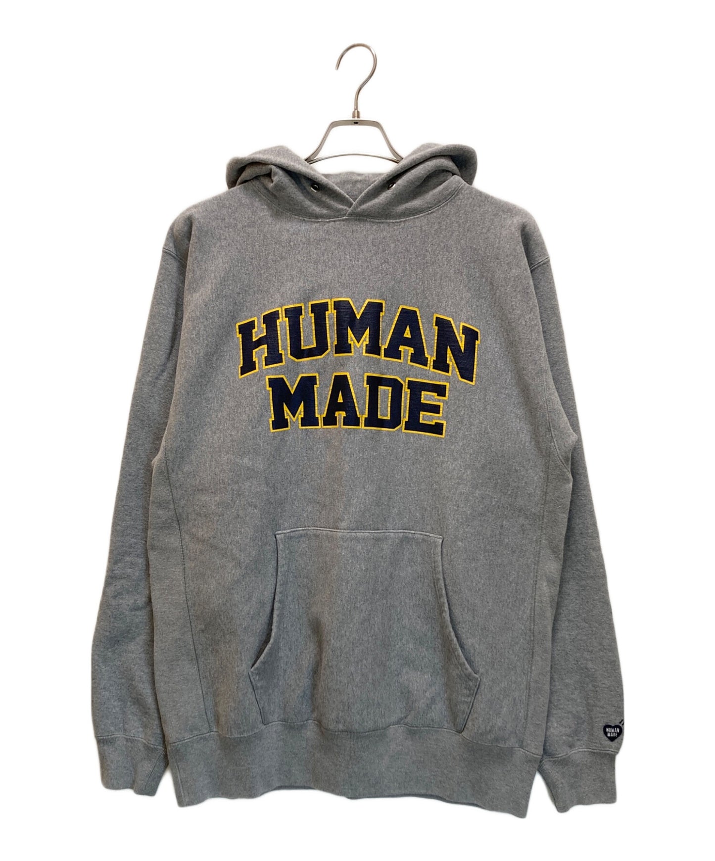 [Pre-owned] HUMAN MADE Logo Print Hoodie Pullover Hoodie Hoodie