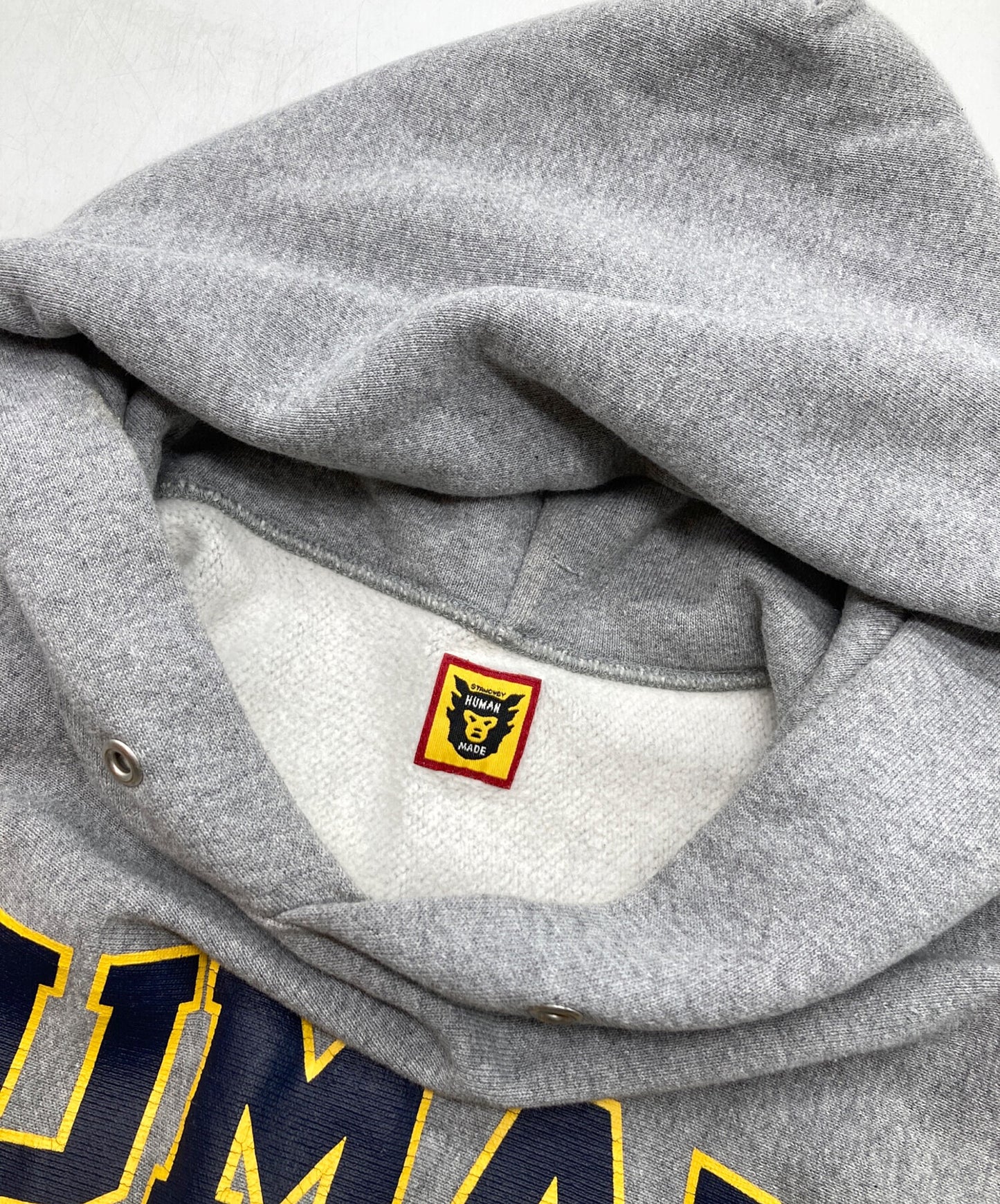 [Pre-owned] HUMAN MADE Logo Print Hoodie Pullover Hoodie Hoodie