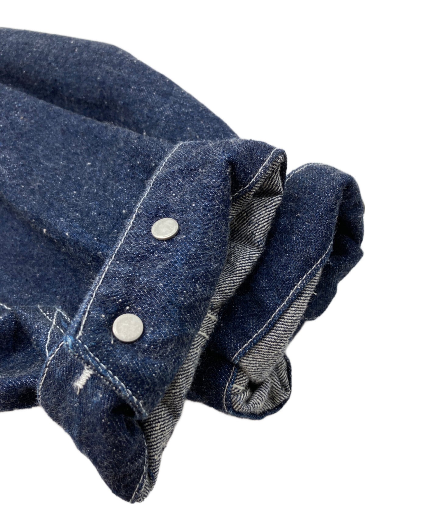 [Pre-owned] HUMAN MADE Back Logo Denim Coverall Jacket Denim Jacket Work Jacket HM24JK006