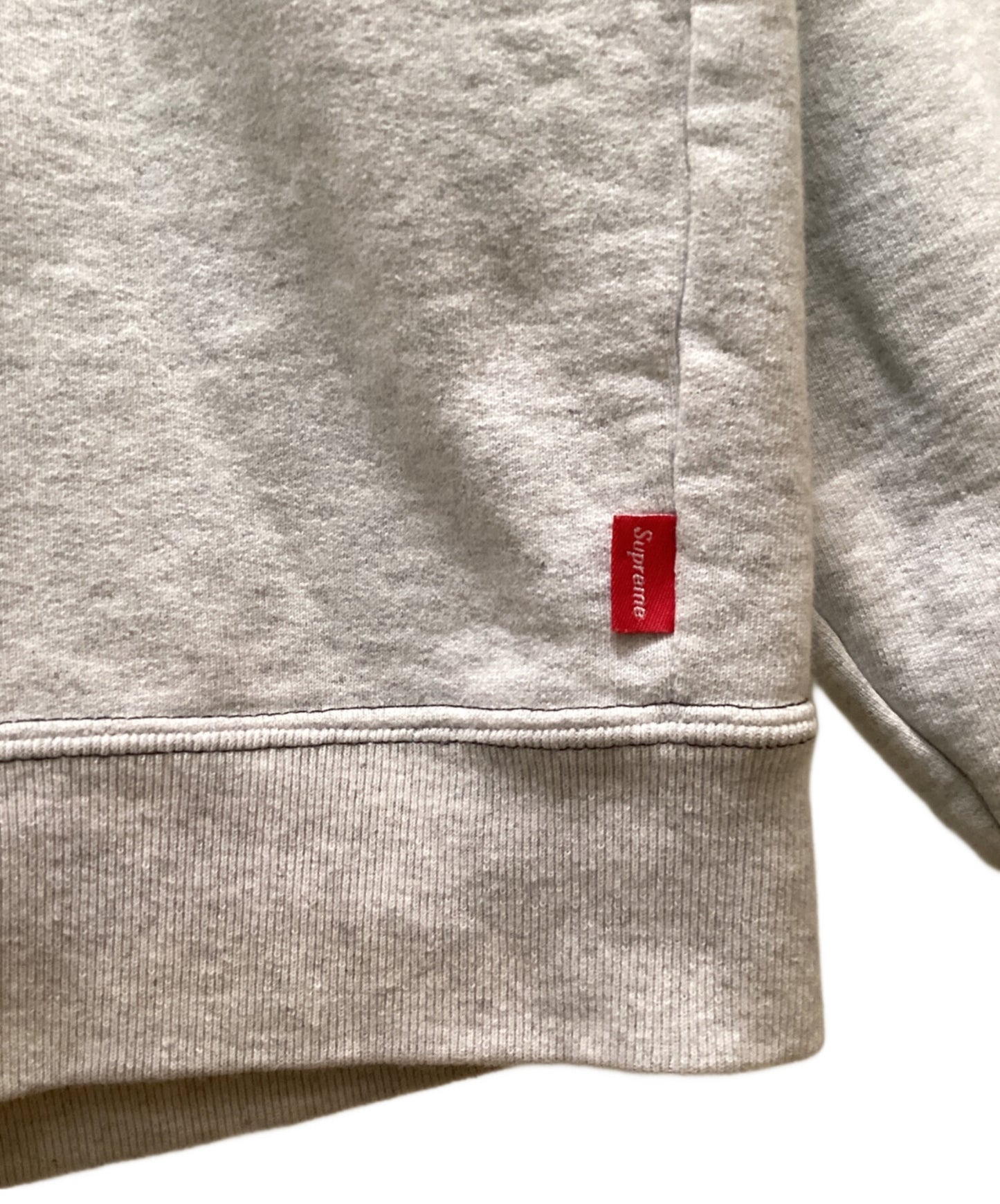 [Pre-owned] SUPREME Split Crewneck Sweatshirt/Split Crewneck Sweatshirt/Two Tone Sweatshirt