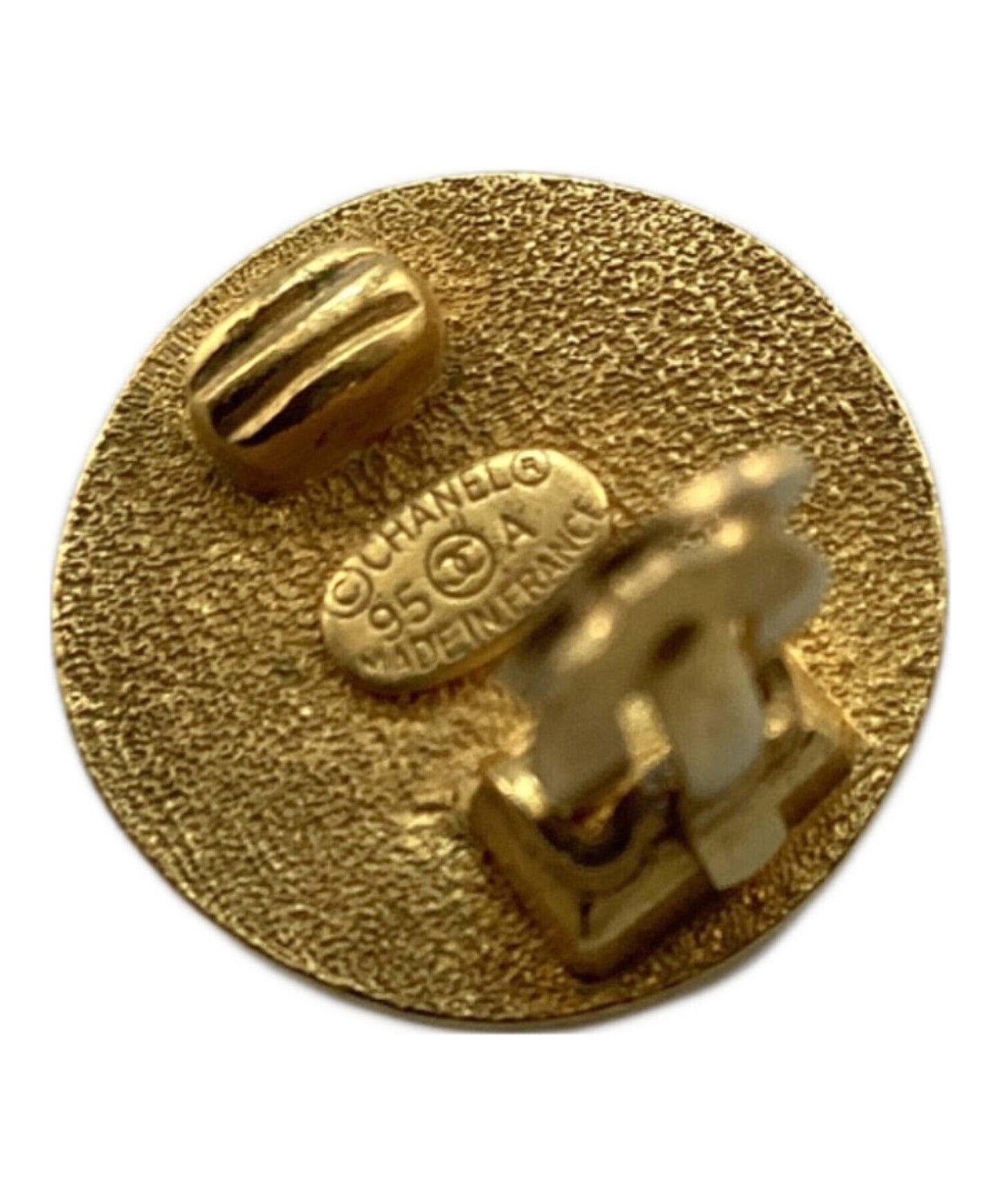 [Pre-owned] CHANEL Coco Mark Circle Earrings