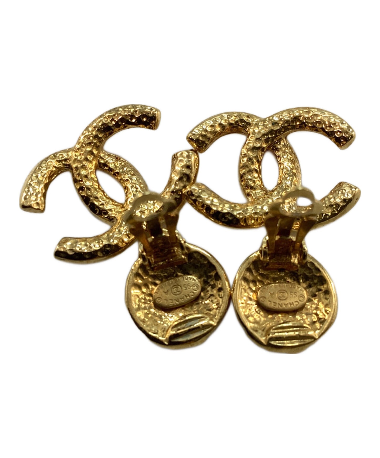 [Pre-owned] CHANEL Coco Mark Swing Earrings