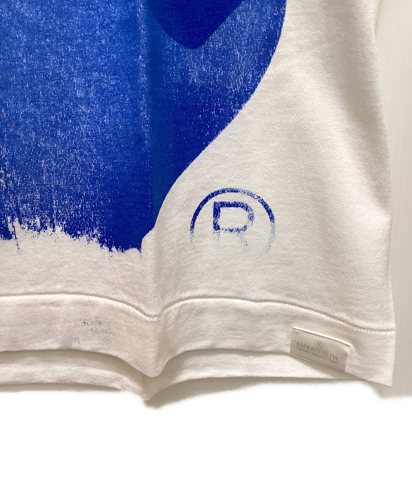 [Pre-owned] A BATHING APE Monkey Print T-Shirt Short-Sleeved T-Shirt Cut and Sewn