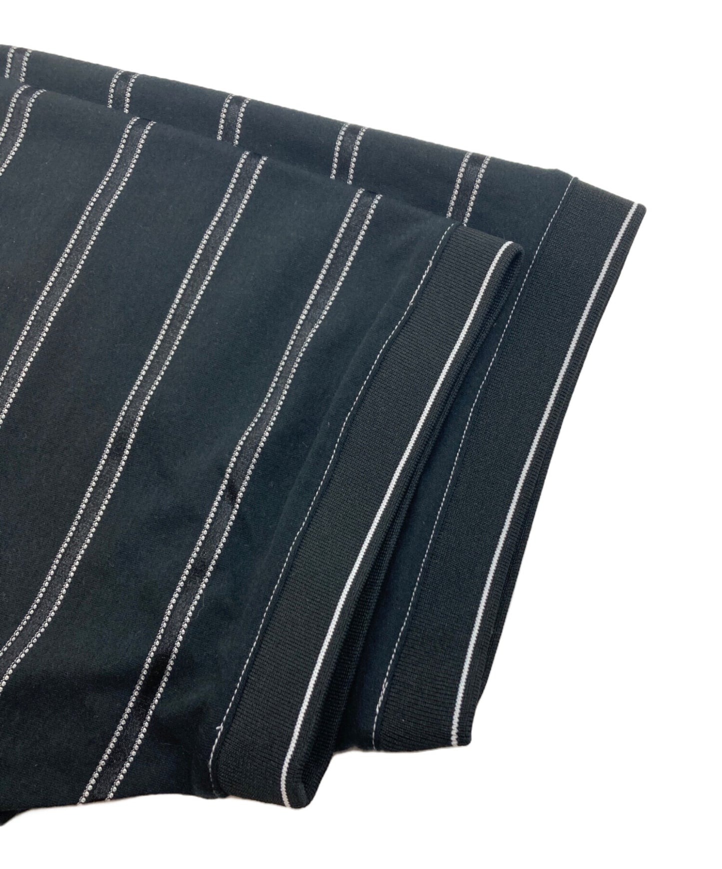 [Pre-owned] SUPREME Stripe Soccer Jersey "Black" / Stripe T-Shirt / Collaboration T-Shirt