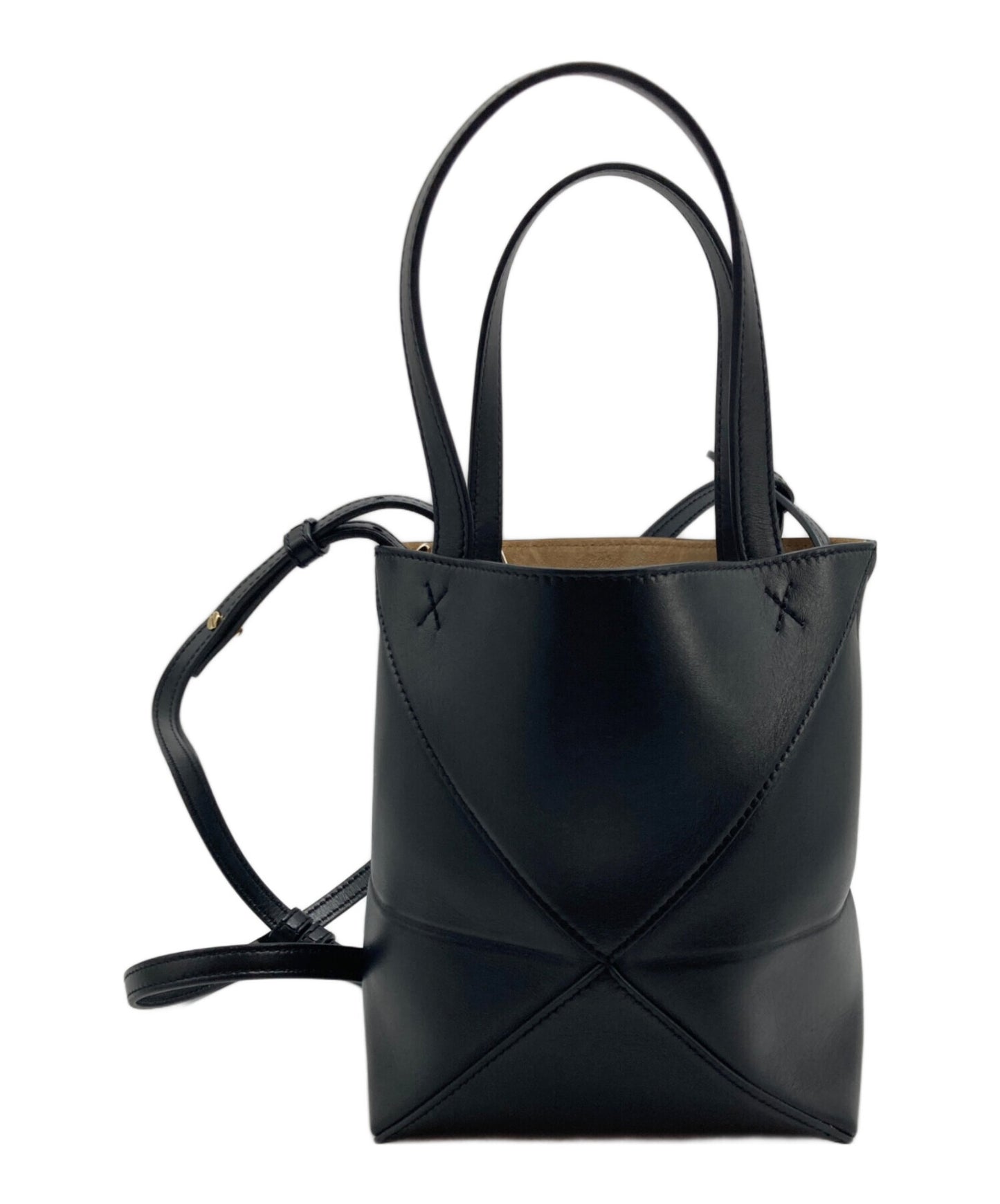 [Pre-owned] LOEWE Puzzle Fold Tote Mini 2WAY Bag Leather Bag Shoulder CIL0010896751