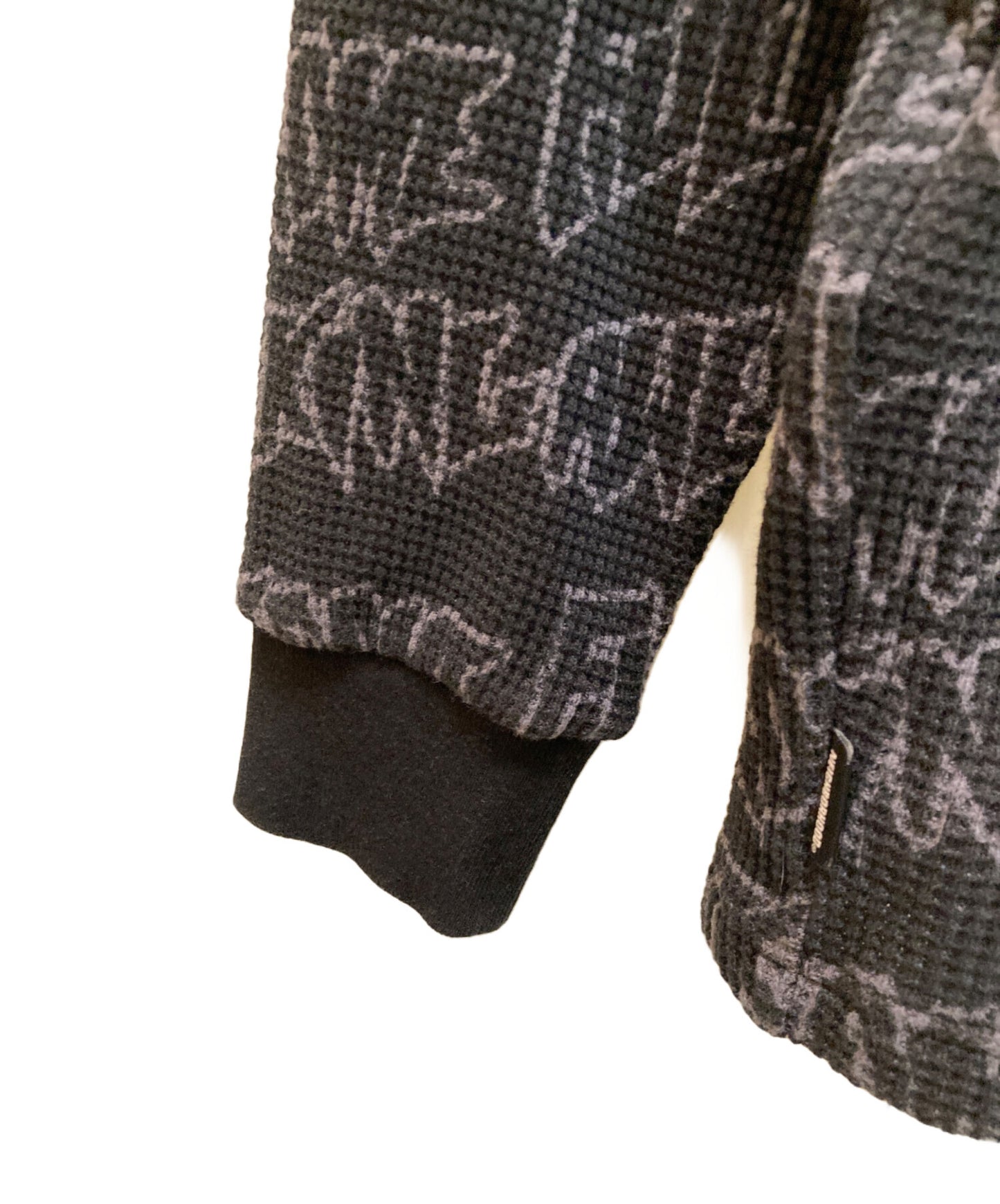 [Pre-owned] NEIGHBORHOOD WAFFLE FABRIC CREWNECK LS / Collaboration waffle cut & sewn 251uwfgn-csm01s