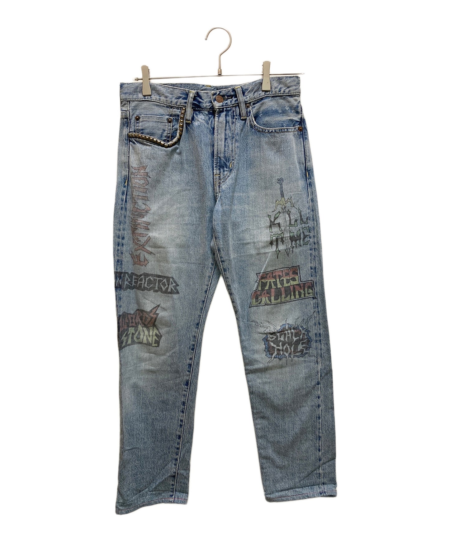 [Pre-owned] Hysteric Glamour denim pants 02173AP11