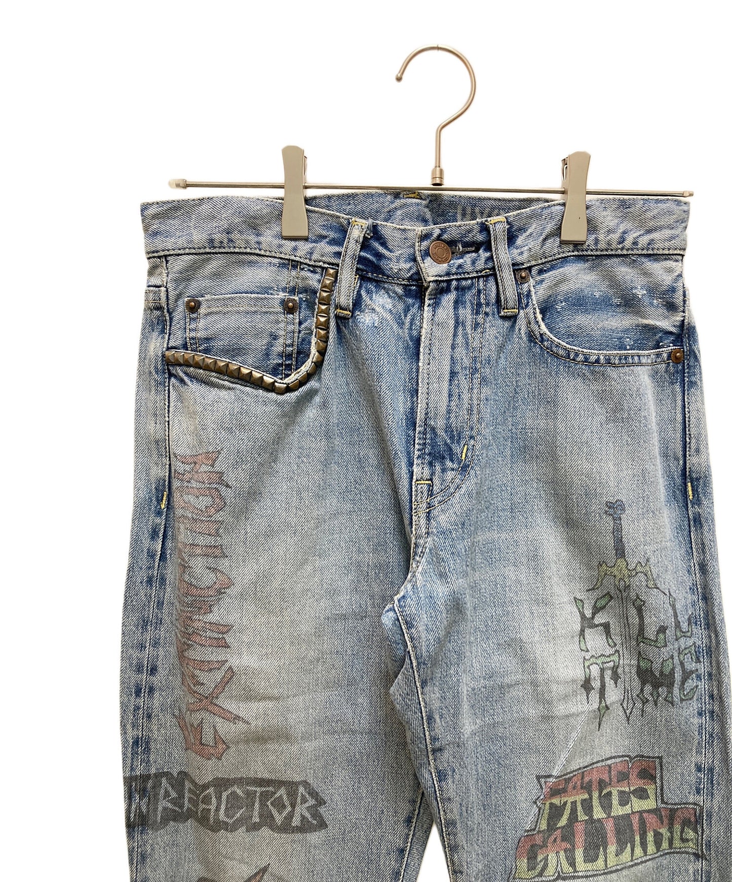 [Pre-owned] Hysteric Glamour denim pants 02173AP11