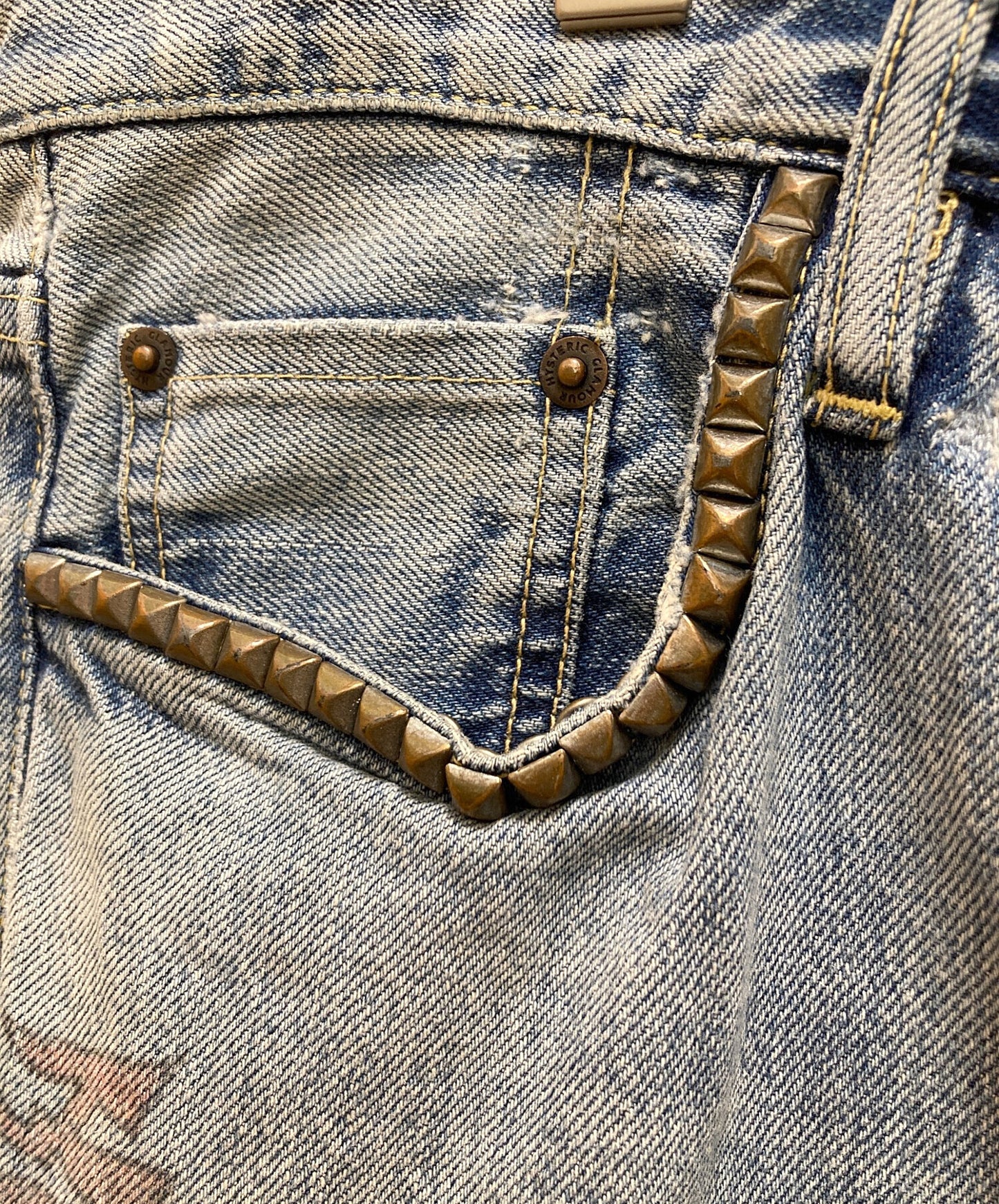 [Pre-owned] Hysteric Glamour denim pants 02173AP11