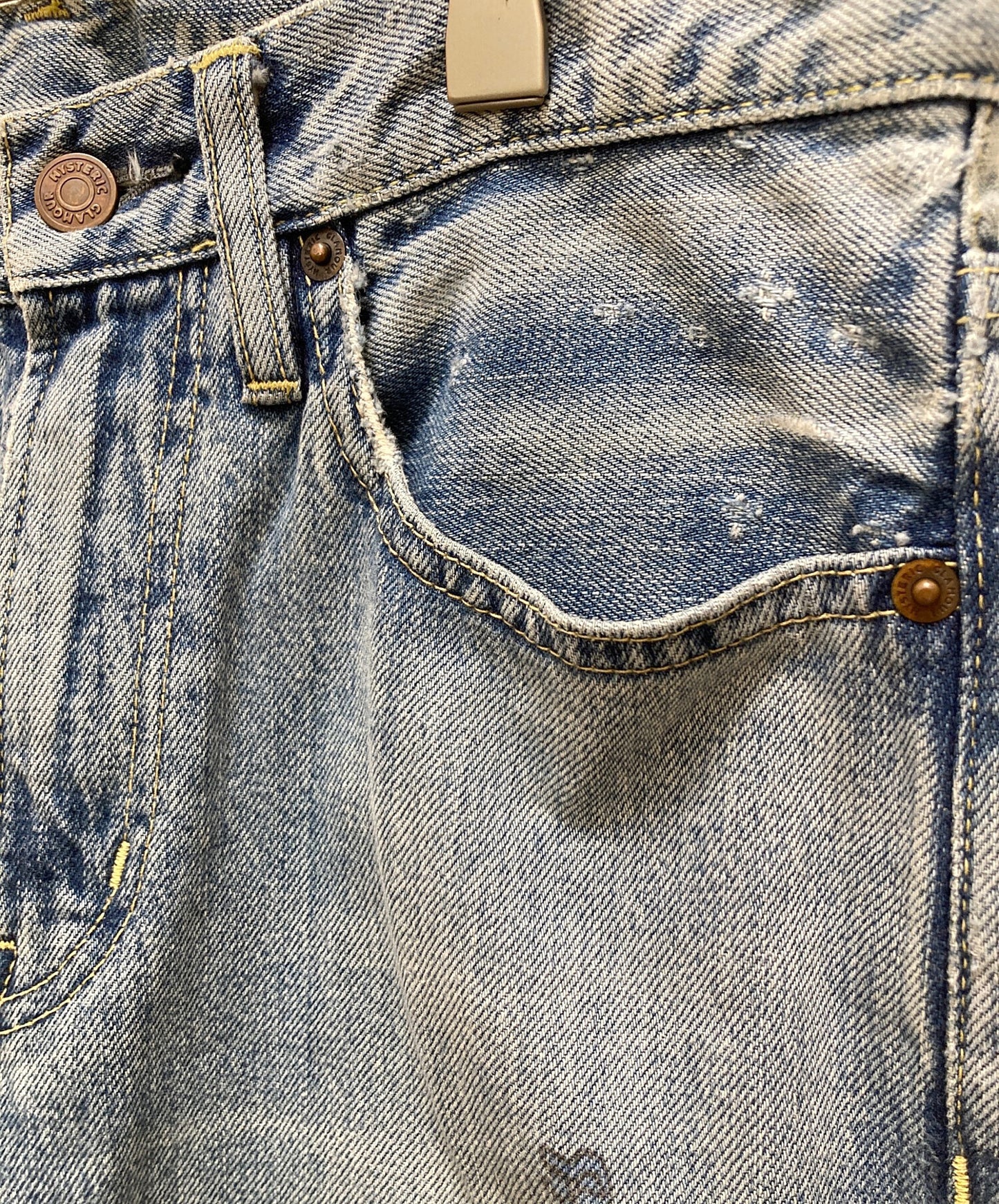 [Pre-owned] Hysteric Glamour denim pants 02173AP11