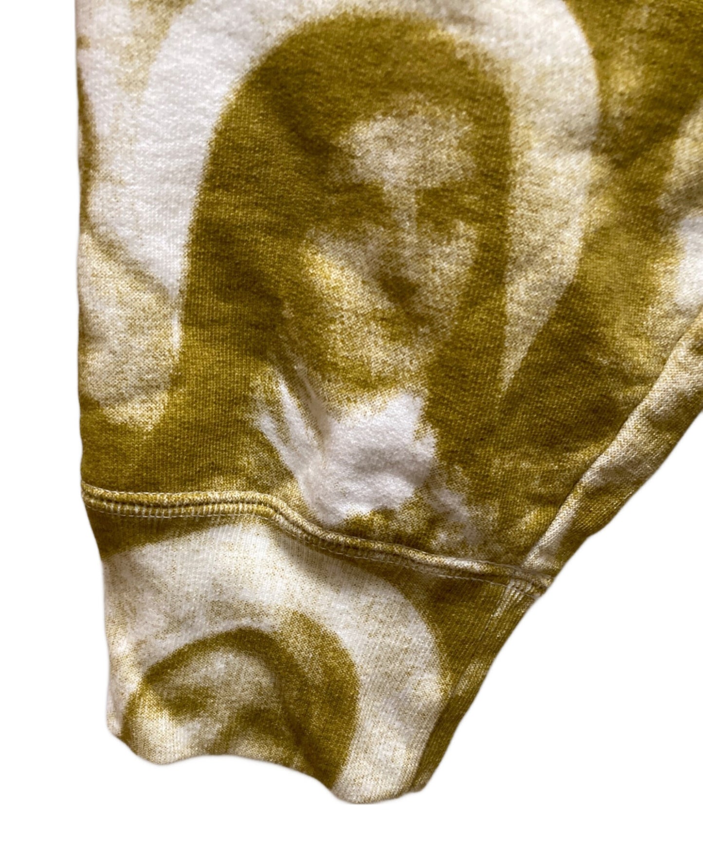 [Pre-owned] SUPREME Jesus and Mary Hooded Sweatshirt "Yellow" Long-Sleeve Top