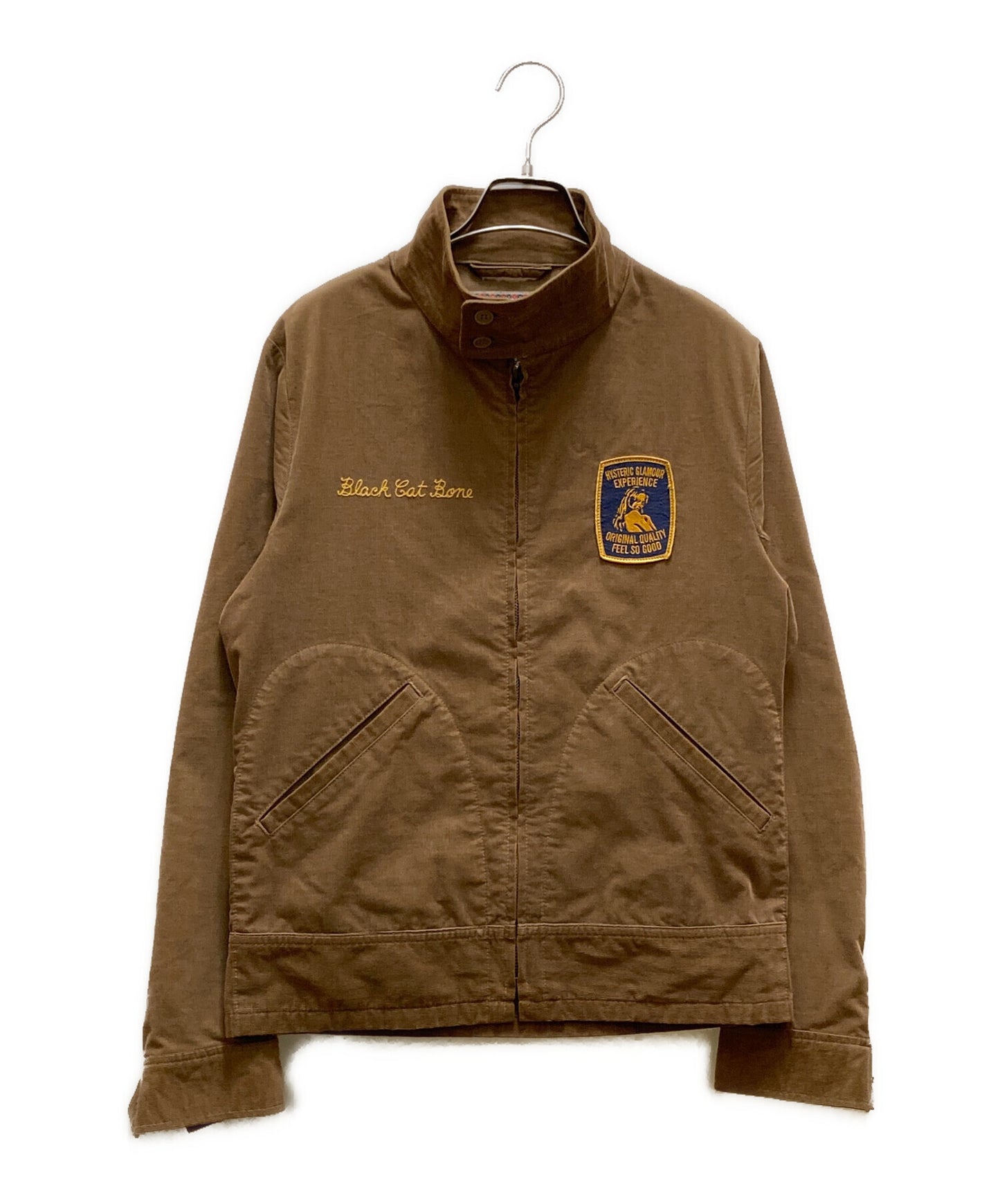 [Pre-owned] Hysteric Glamour Corduroy Zip-Up Jacket, Long-Sleeve Outerwear 0223AB13