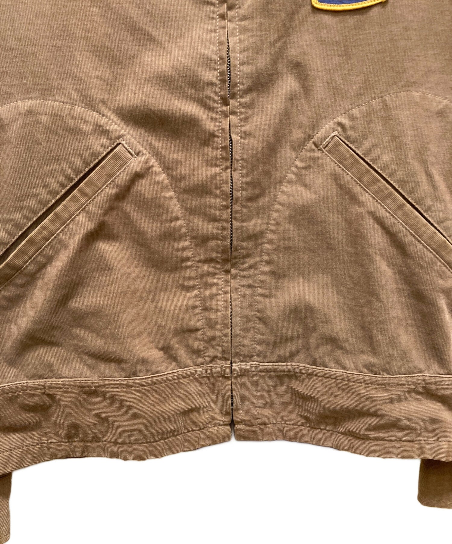 Pre-owned] Hysteric Glamour Corduroy Zip-Up Jacket, Long-Sleeve