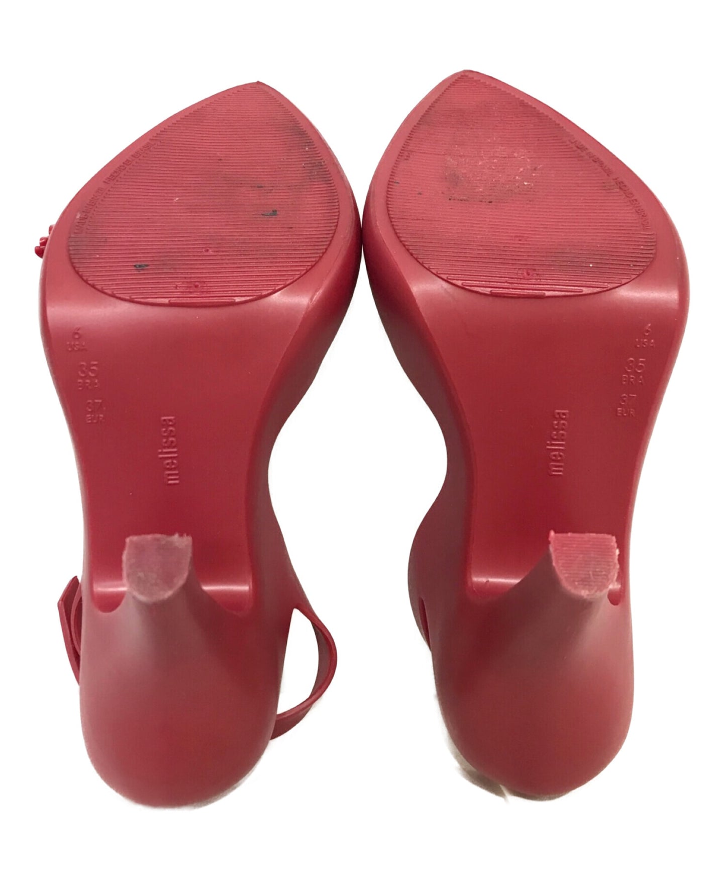 [Pre-owned] Vivienne Westwood Wing Motif Open Toe Pumps