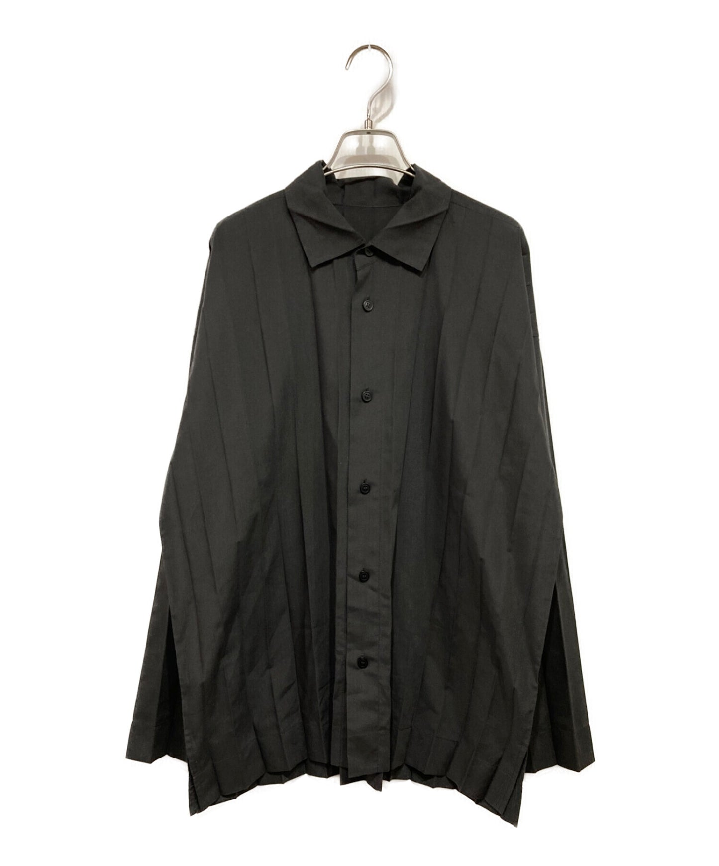 [Pre-owned] HOMME PLISSE ISSEY MIYAKE EDGE SHIRT Pleated shirt HP31FJ328