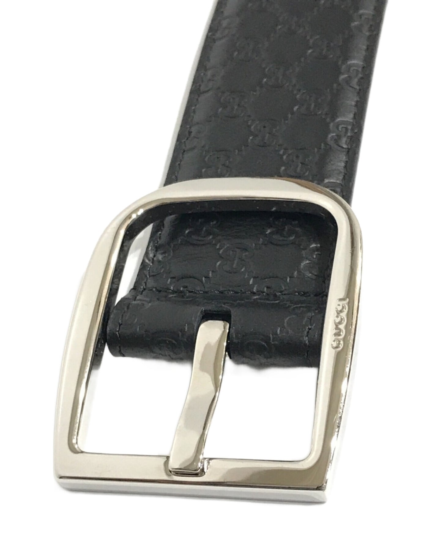 [Pre-owned] GUCCI Micro Guccissima Leather Belt 449716