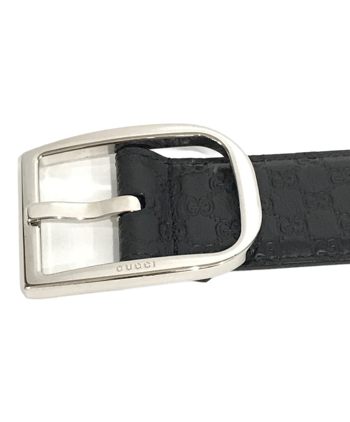 [Pre-owned] GUCCI Micro Guccissima Leather Belt 449716
