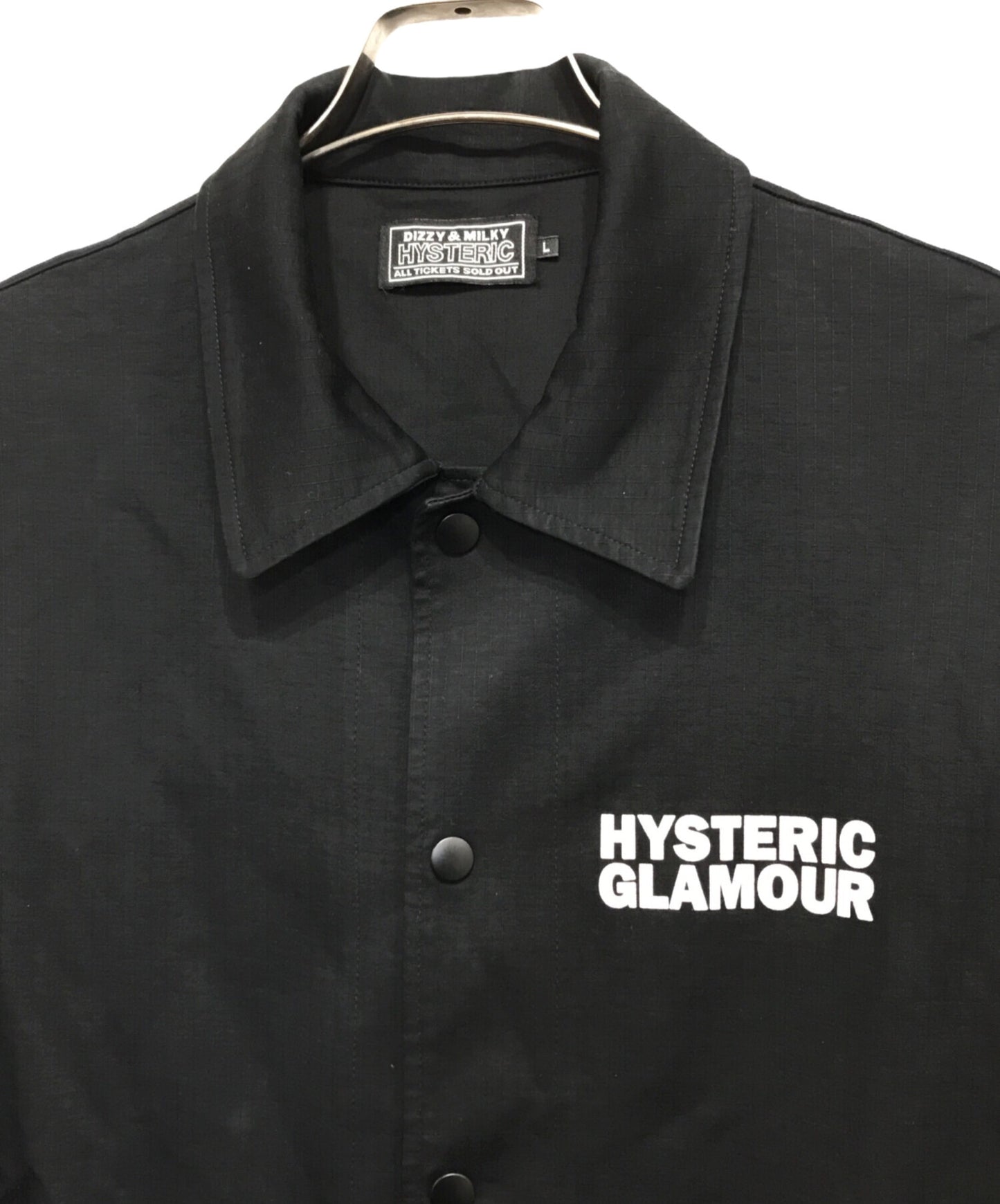 [Pre-owned] Hysteric Glamour 02221CJ02 MOTOR CITY MICHIGAN Coach jacket 02221CL02