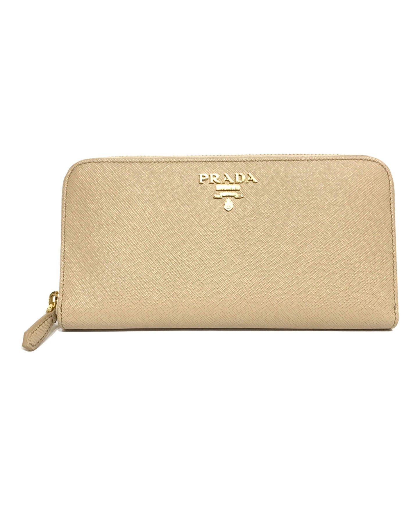 [Pre-owned] PRADA SAFFIANO MULTICOLOR Round Zip Long Wallet 1ML506