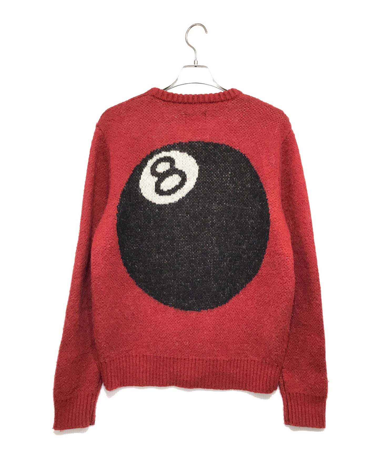 [Pre-owned] stussy 8 BALL HEAVY BRUSHED MOHAIR SWEATER 8 ball mohair blend knit 117078