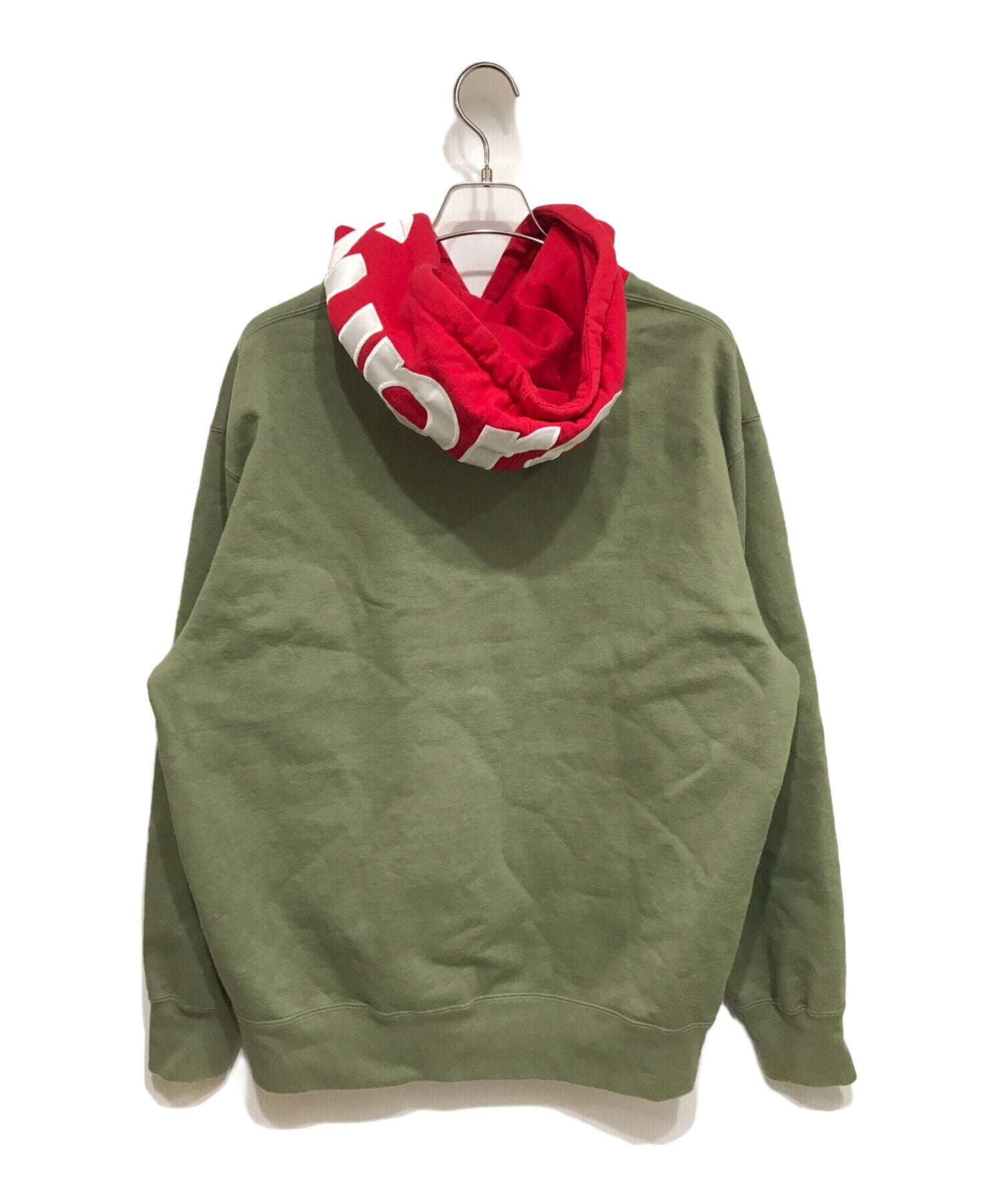 [Pre-owned] SUPREME 21AW Contrast Hooded Sweatshirt