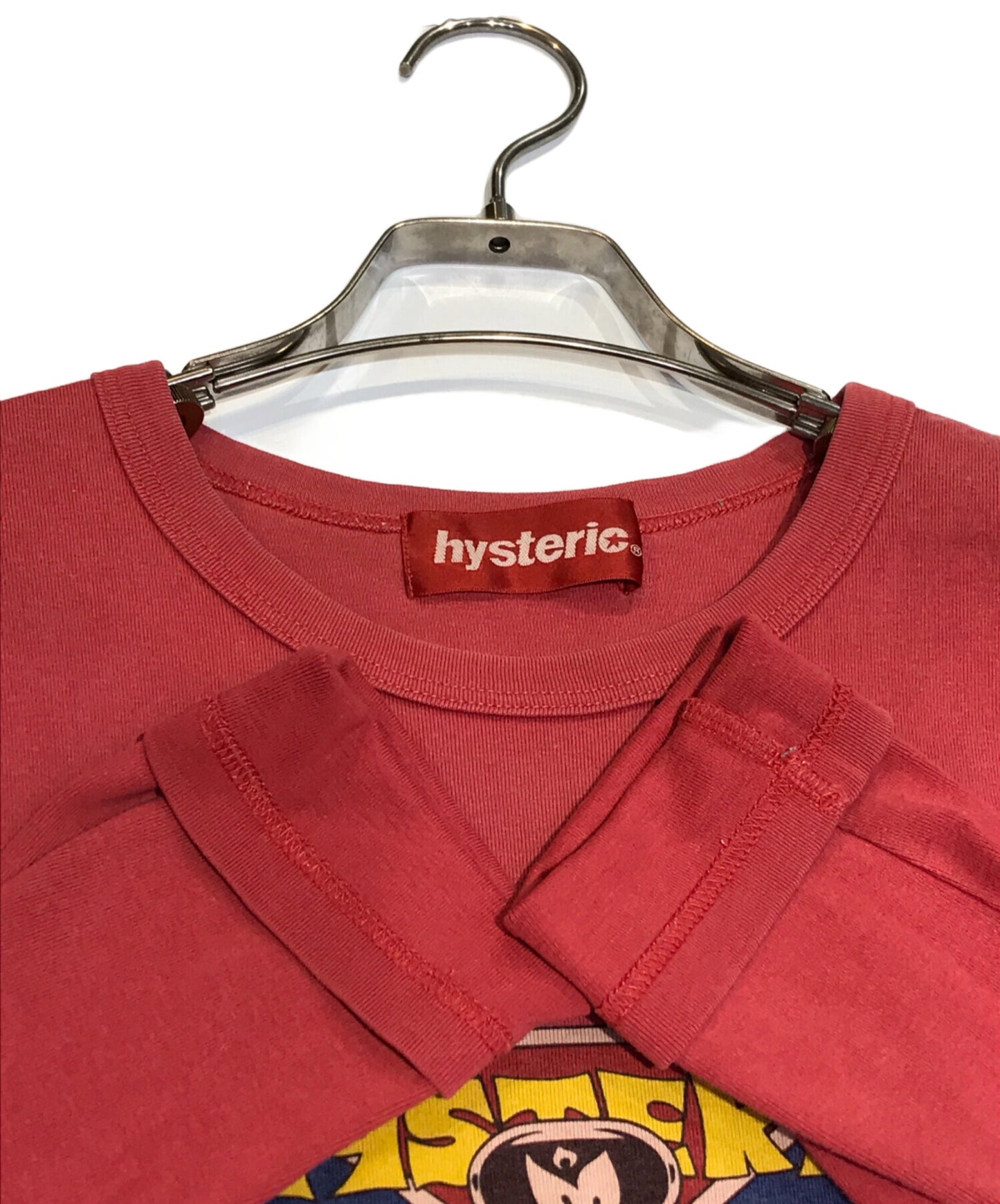 [Pre-owned] Hysteric Glamour 404MAGNUM Long sleeve printed T-shirt 2CL-3840