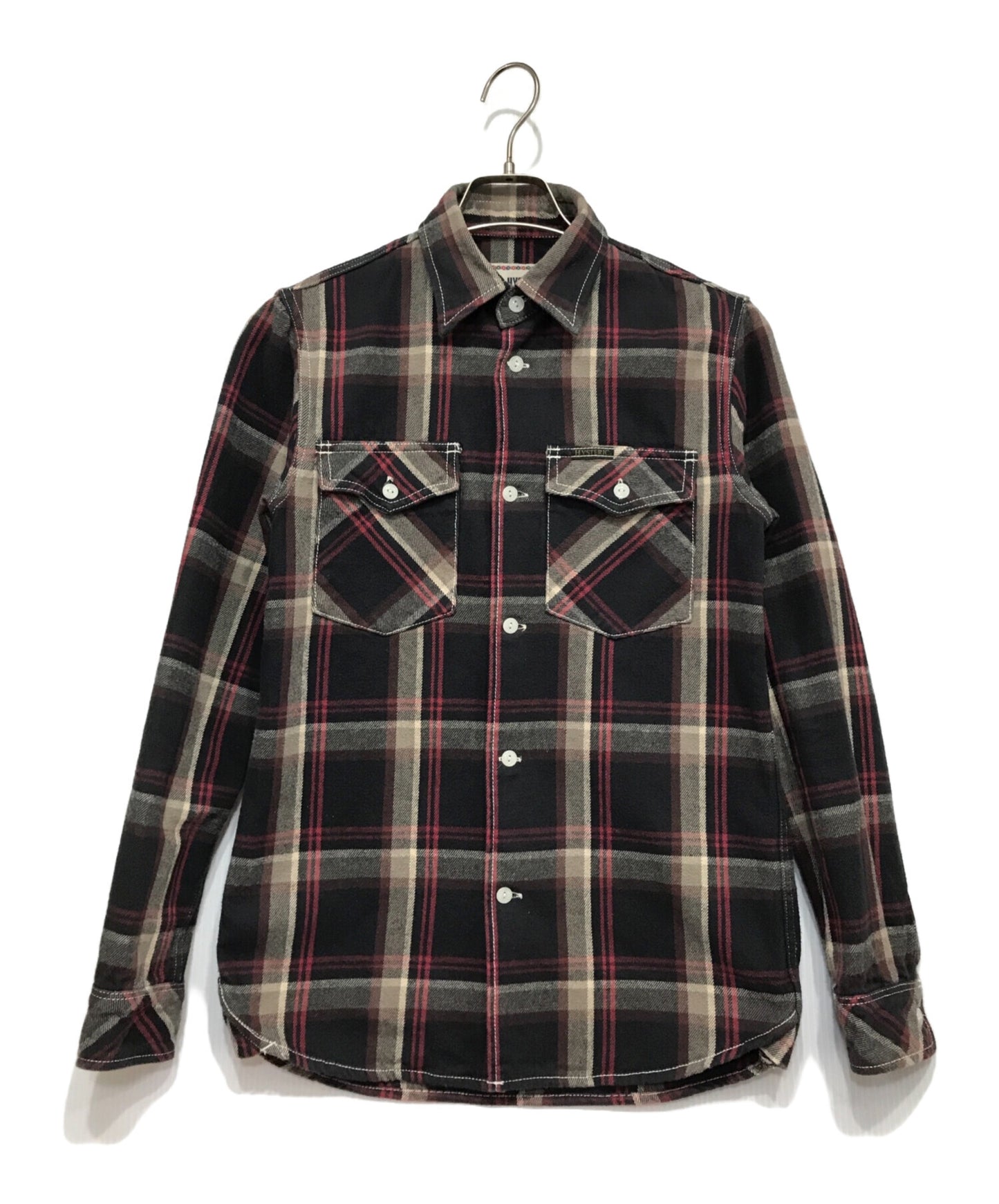 [Pre-owned] Hysteric Glamour flannel shirt 0224AH01