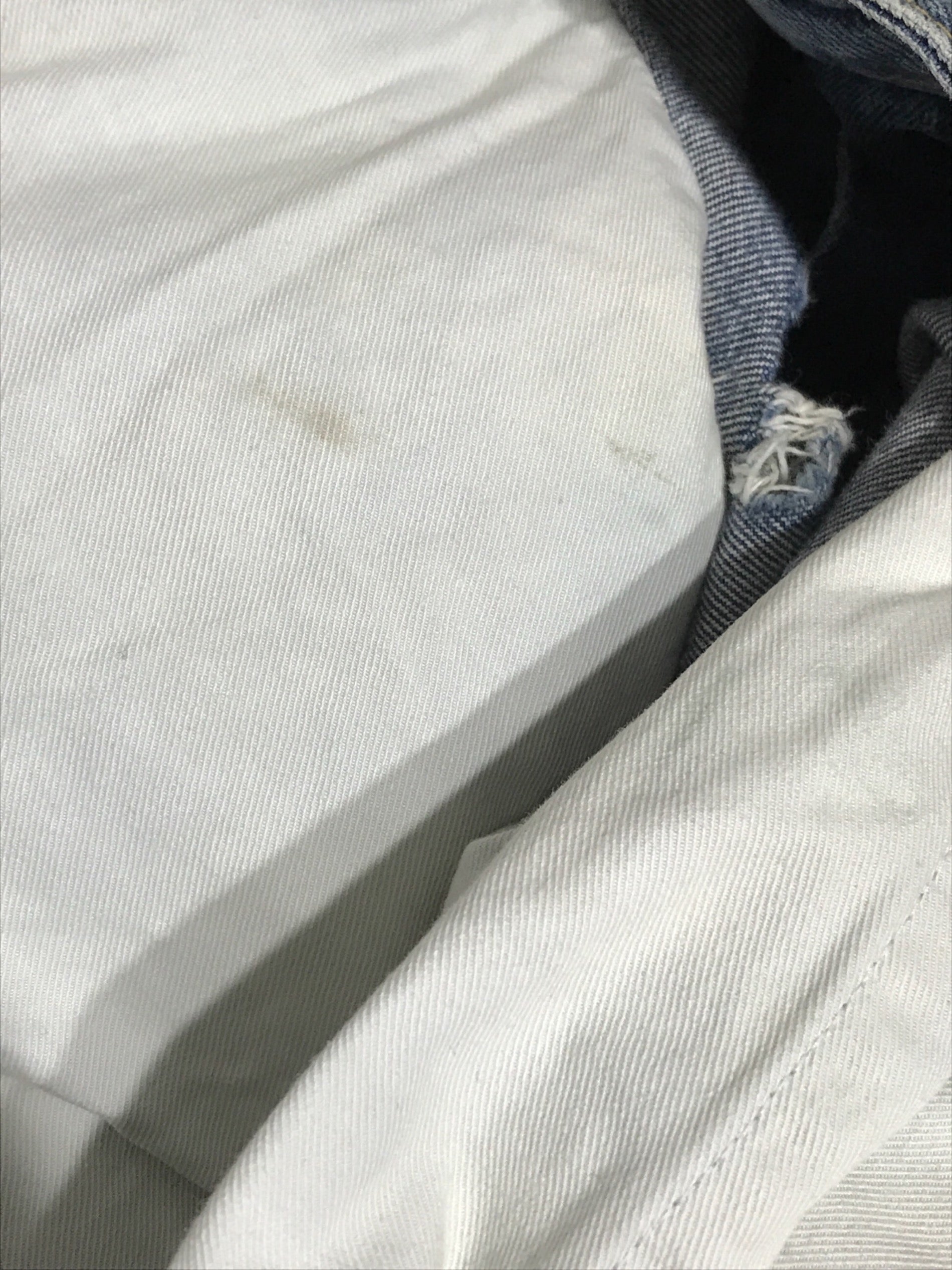 Pre-owned] BALENCIAGA 23SS SUPER DESTROYED BAGGY denim pants