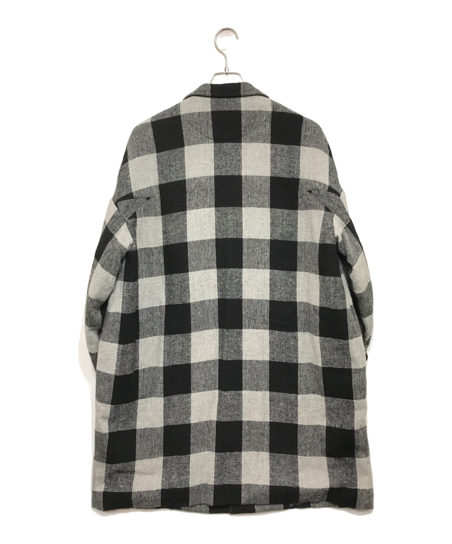 [Pre-owned] REGULATION Yohji Yamamoto Check Chester Coat FV-C53-102